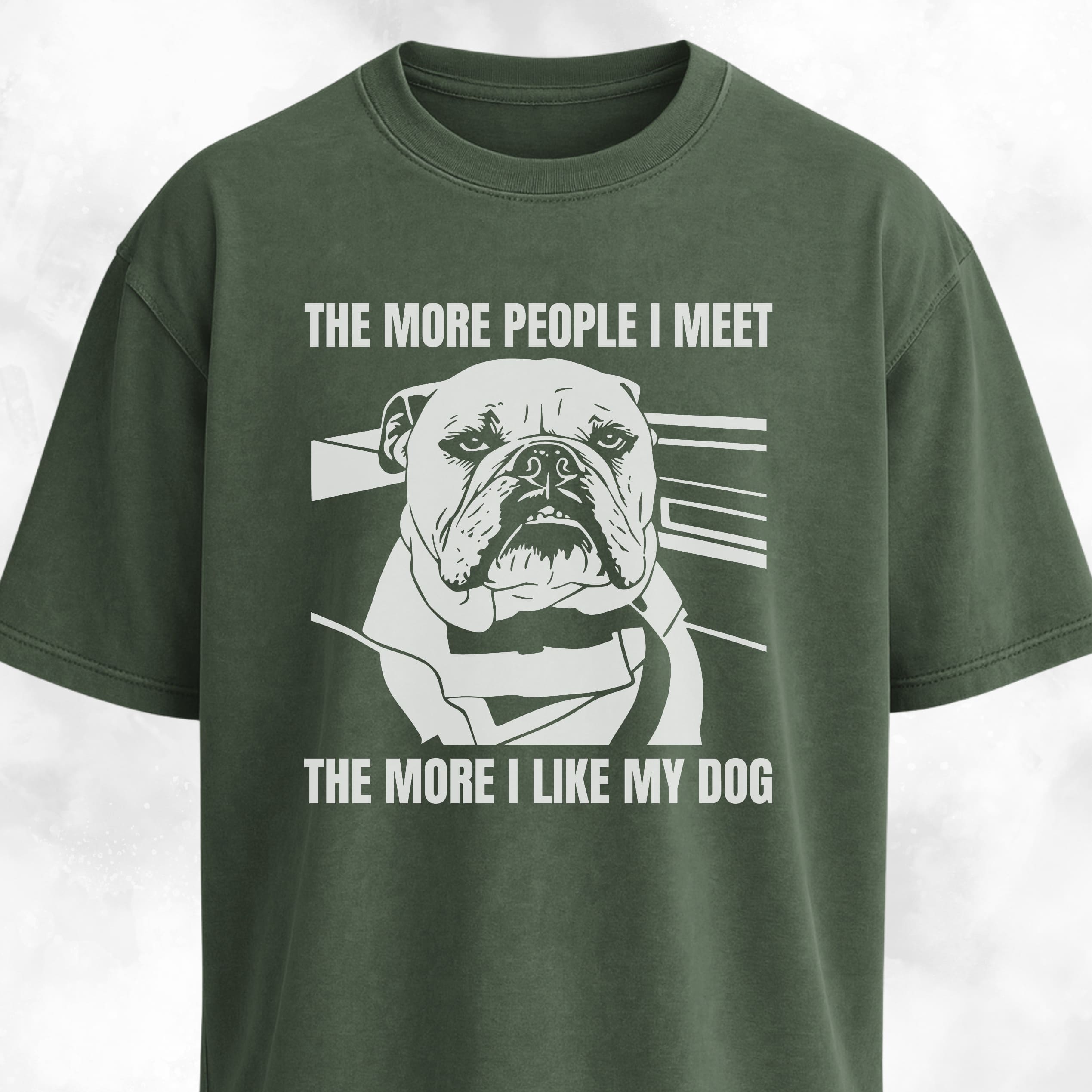 Antisocial Bulldog T-Shirt