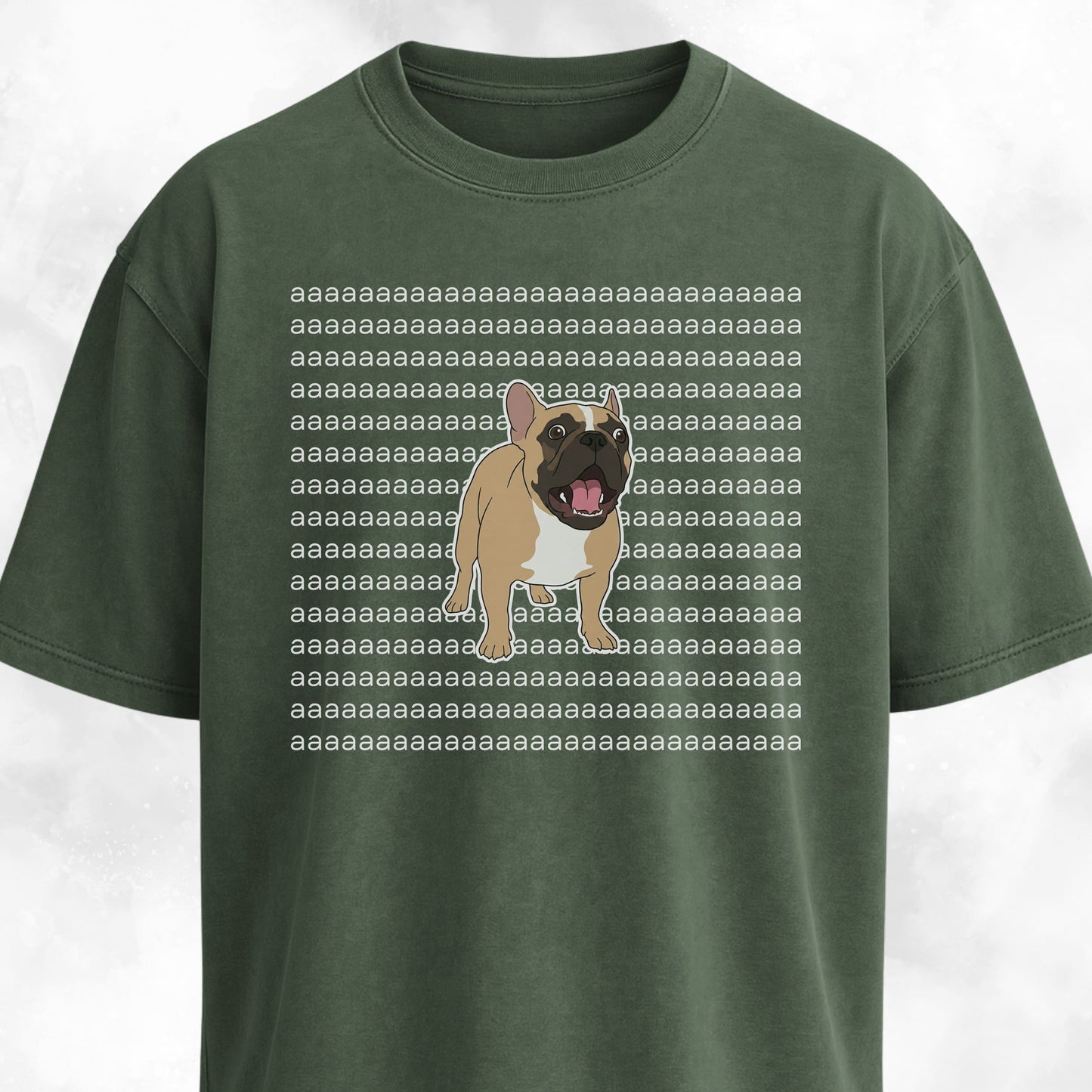Screaming Frenchie Meme T-Shirt