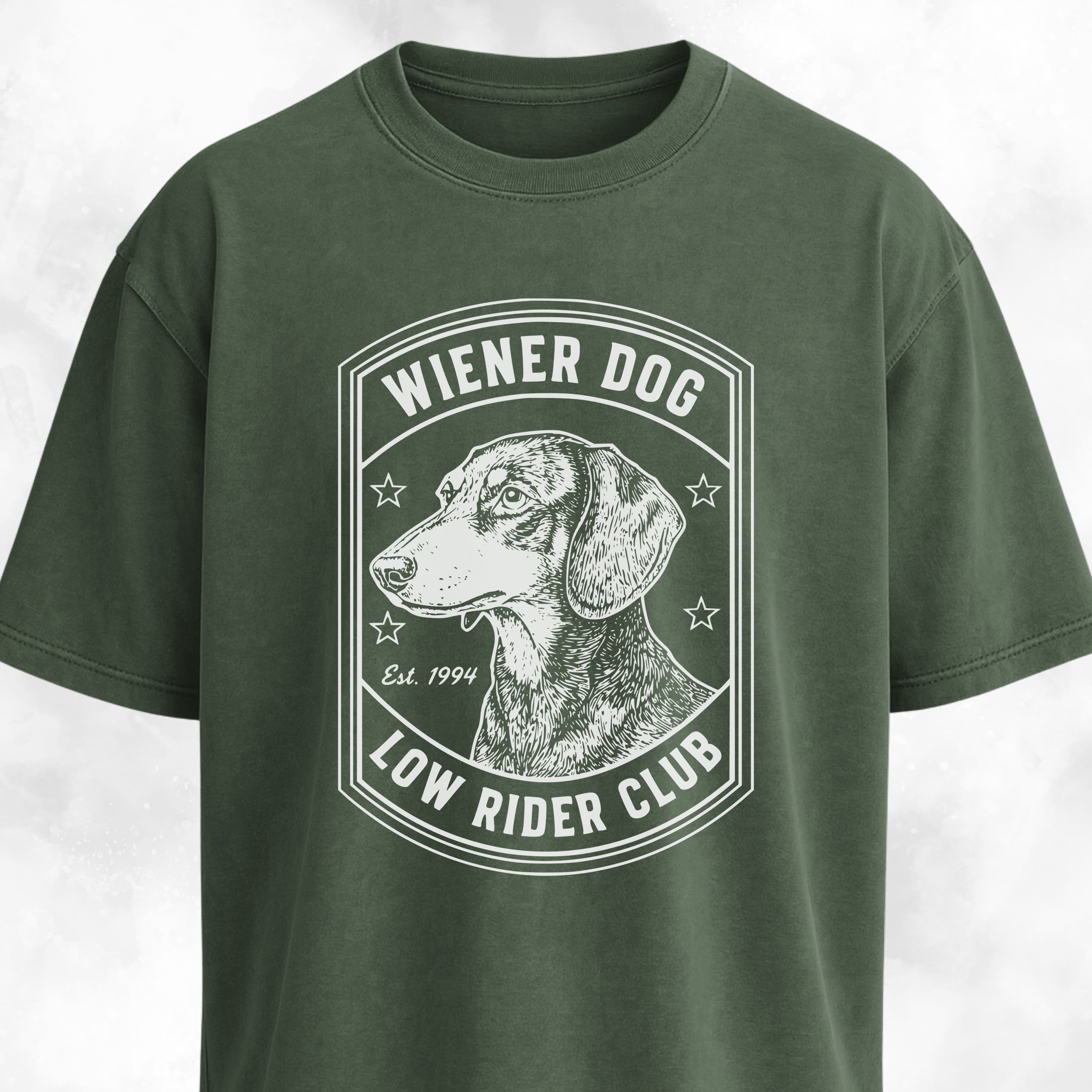 Wiener Dog Low Rider Club T-Shirt