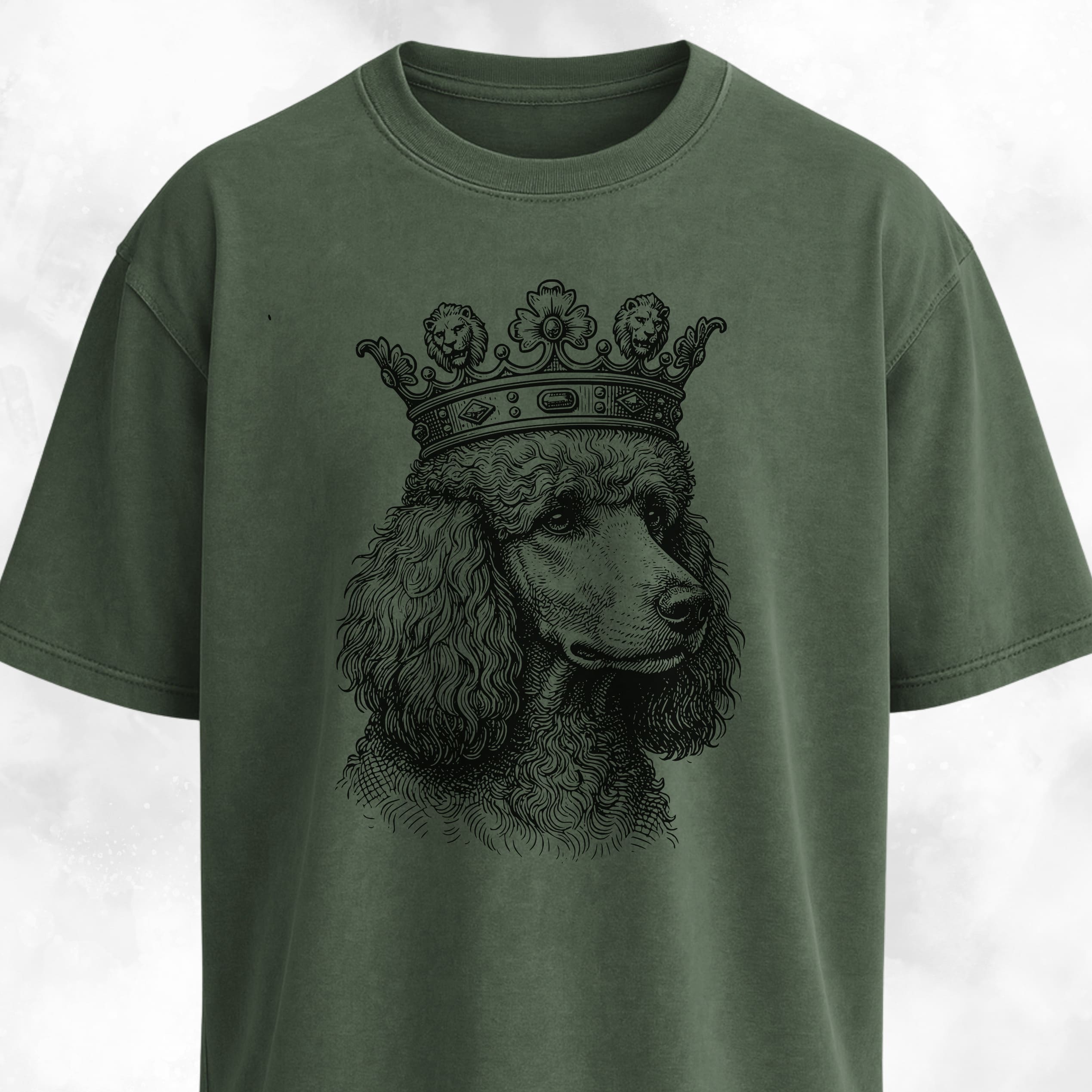 Royal Poodle Crown T-Shirt