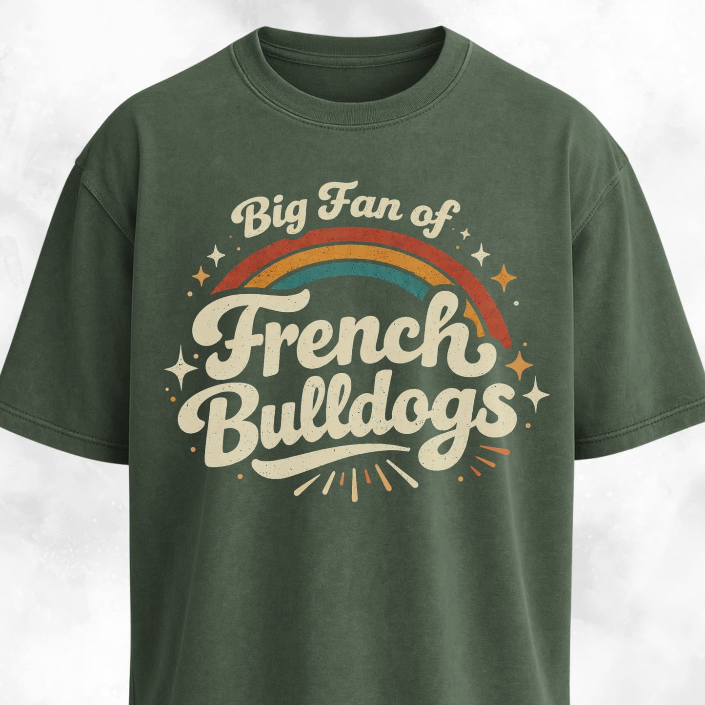 Big Fan Of French Bulldogs T-Shirt