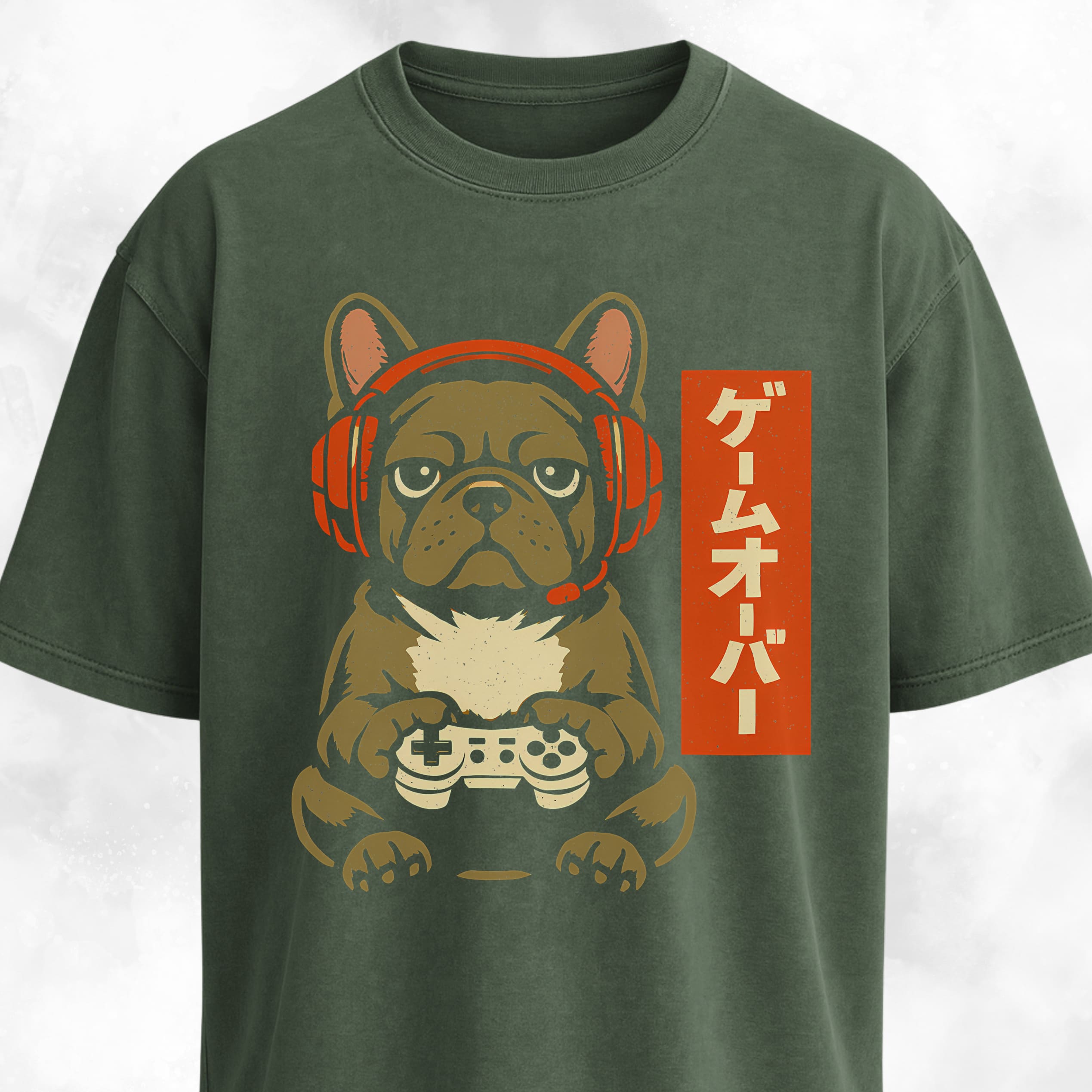 Retro Gamer Frenchie T-Shirt