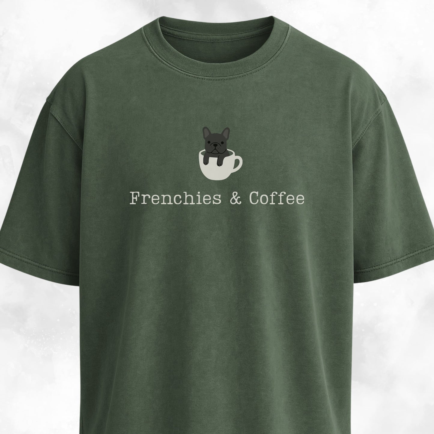Frenchies And Coffee T-Shirt