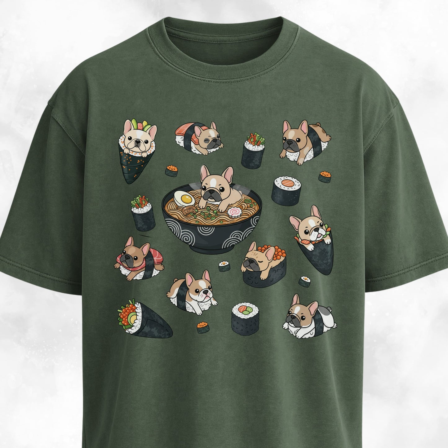 Frenchie Sushi Lover T-Shirt
