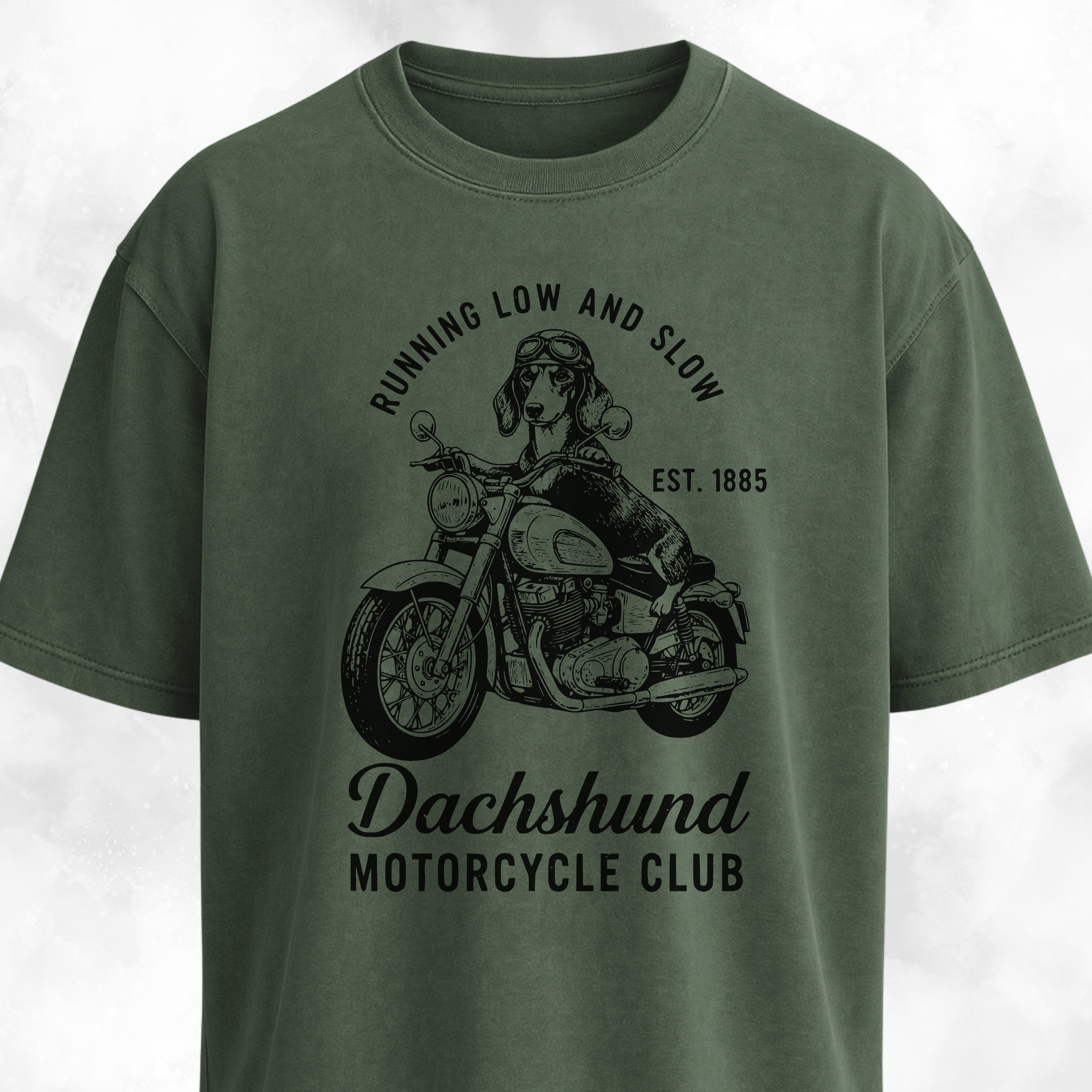 Running Low And Slow Dachshund Club T-Shirt