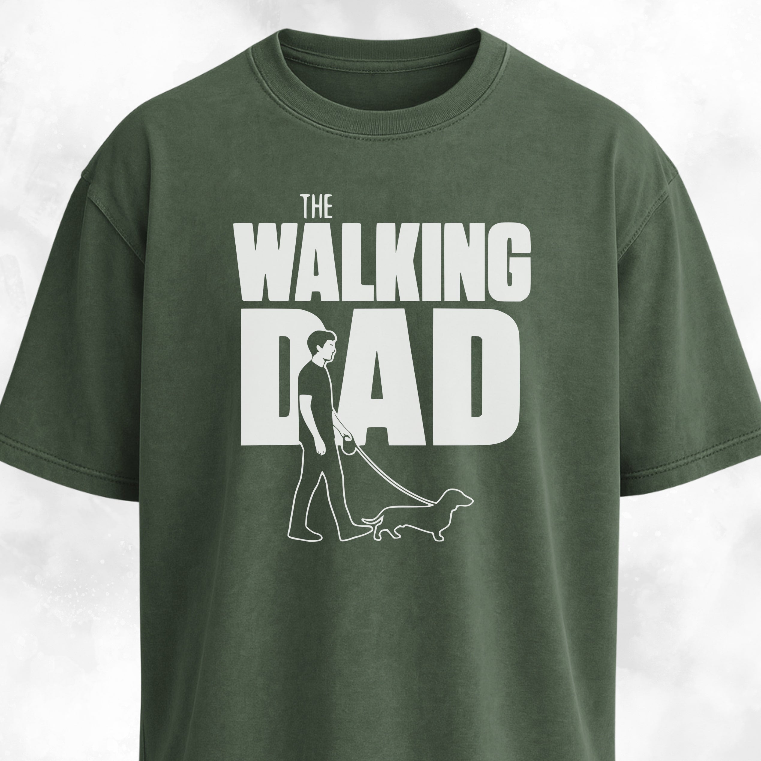 The Walking Dad Dachshund Edition T-Shirt