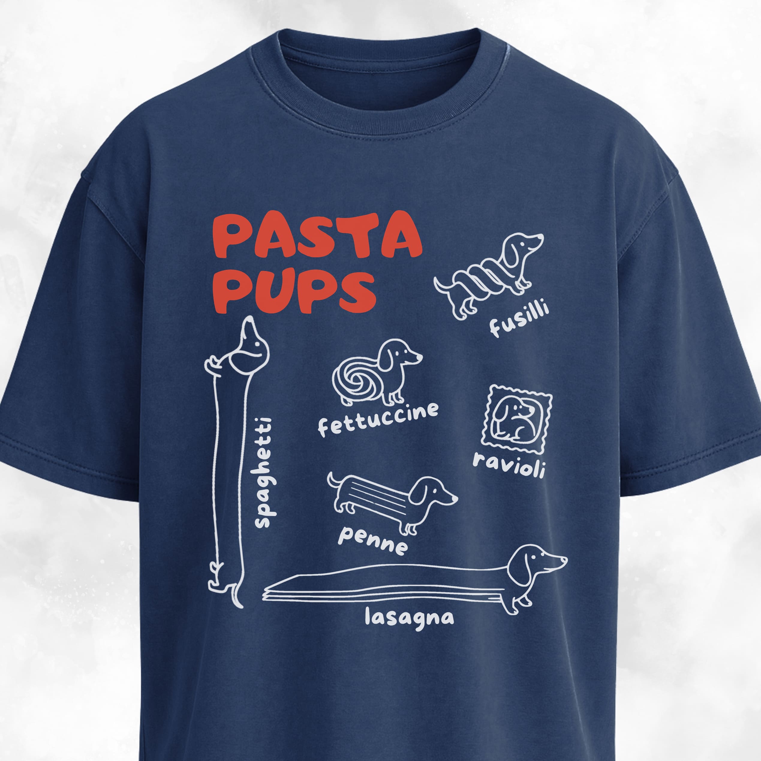 Pasta Pups Dachshund Edition T-Shirt