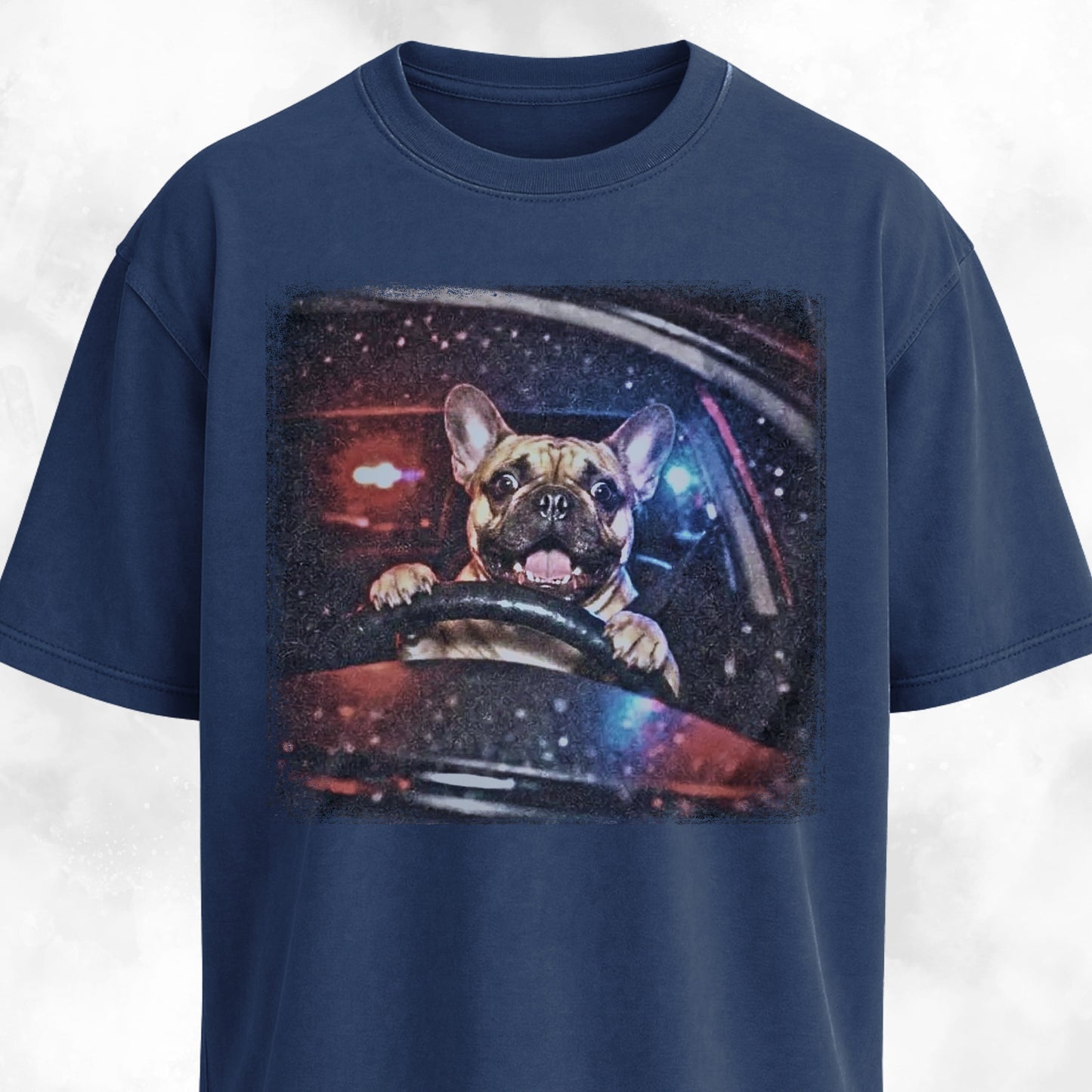 French Bulldog Escaping The Police T-Shirt