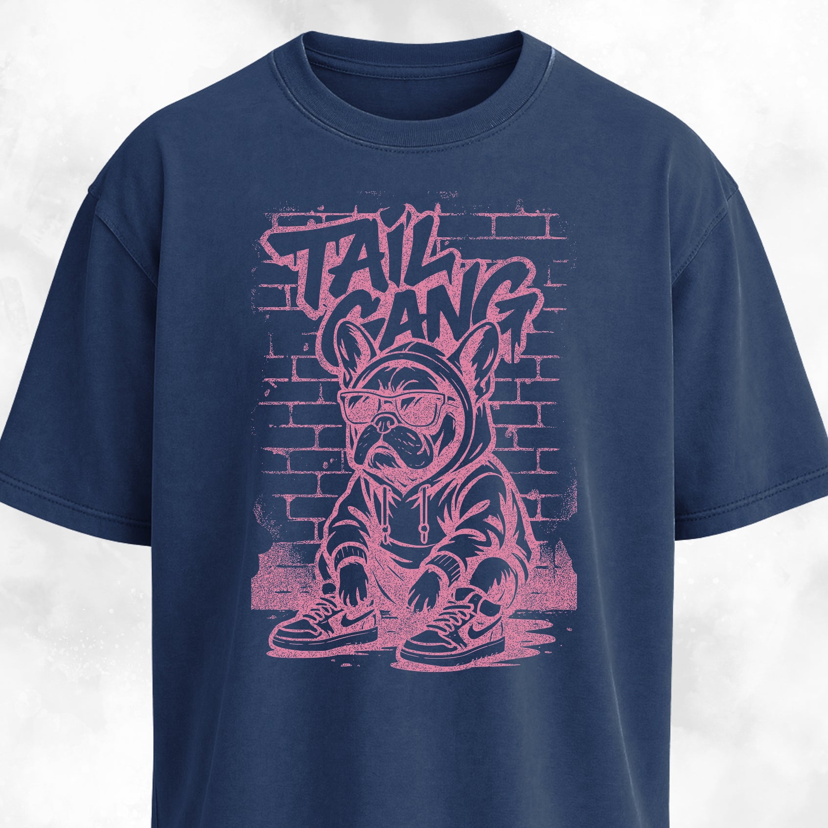 Urban Edgy French Bulldog T-Shirt