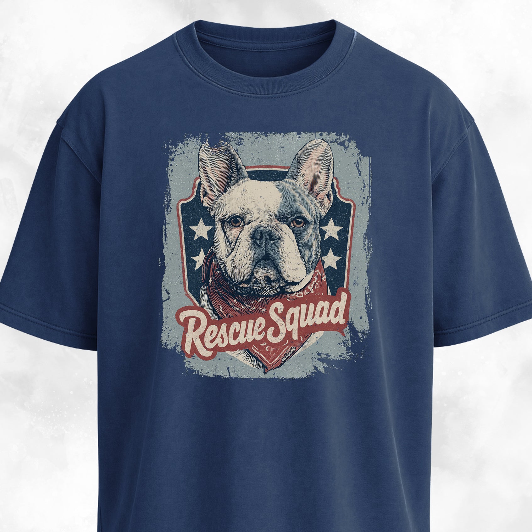 Rescue Squad French Bulldog Adoption Pride T-Shirt