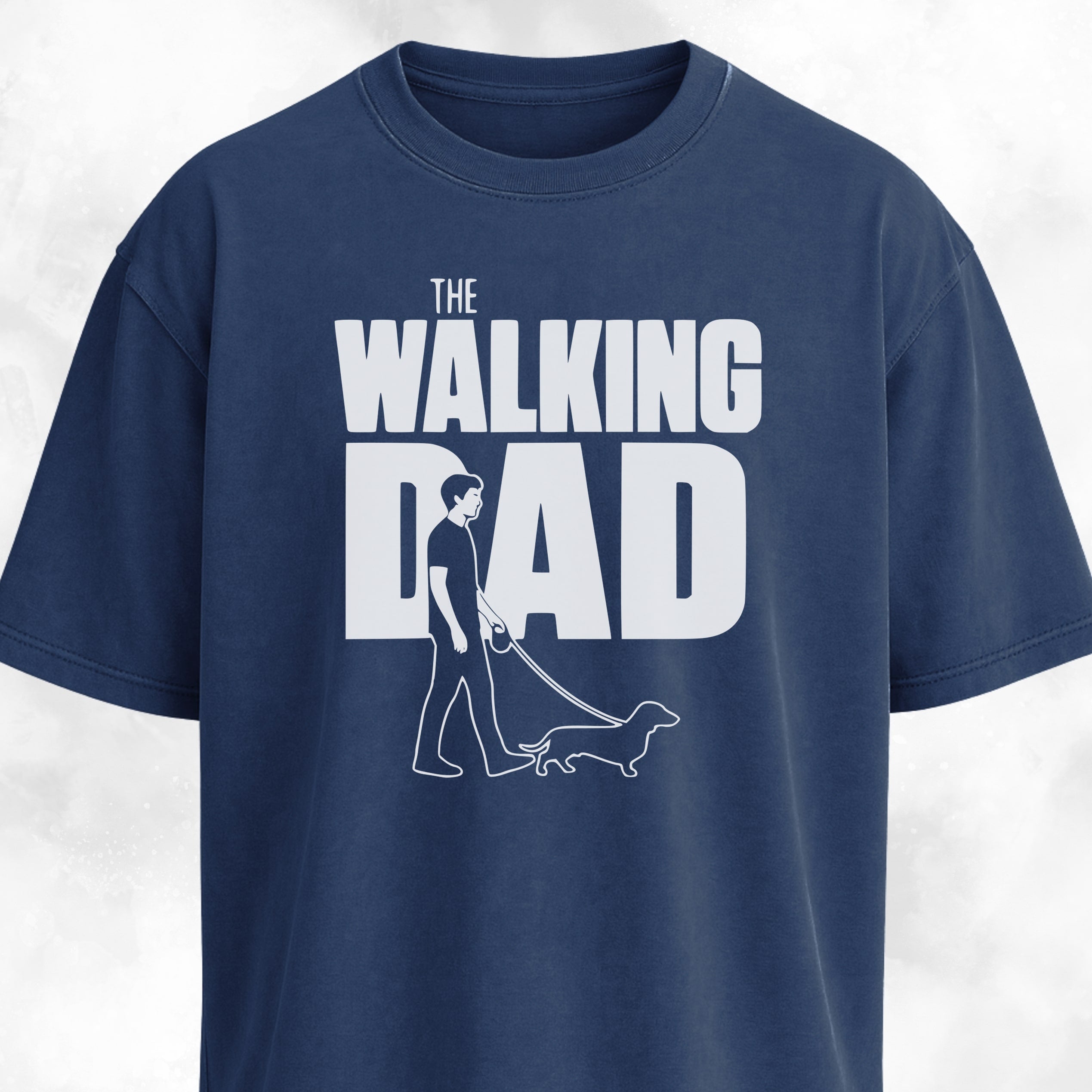 The Walking Dad Dachshund Edition T-Shirt