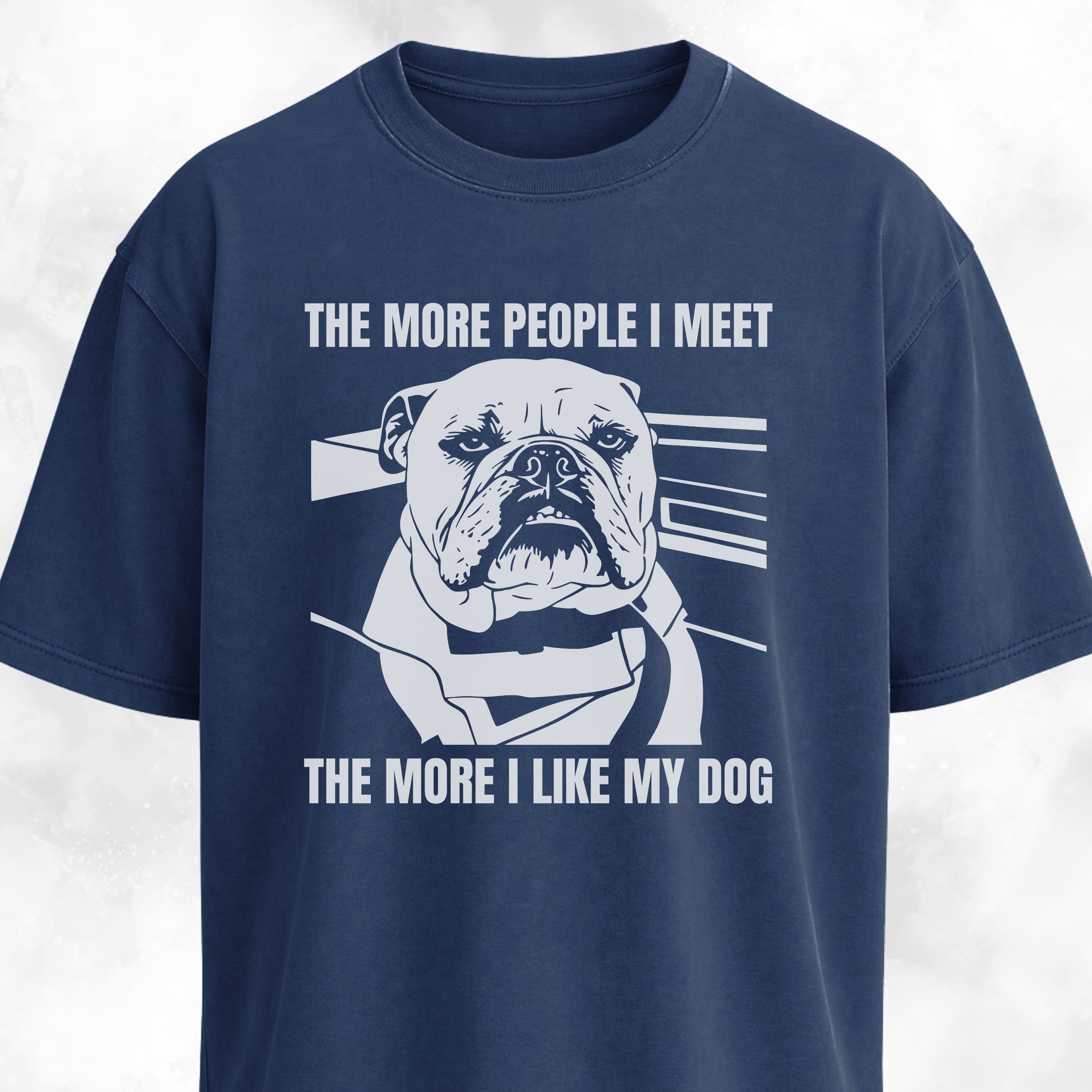 Antisocial Bulldog T-Shirt