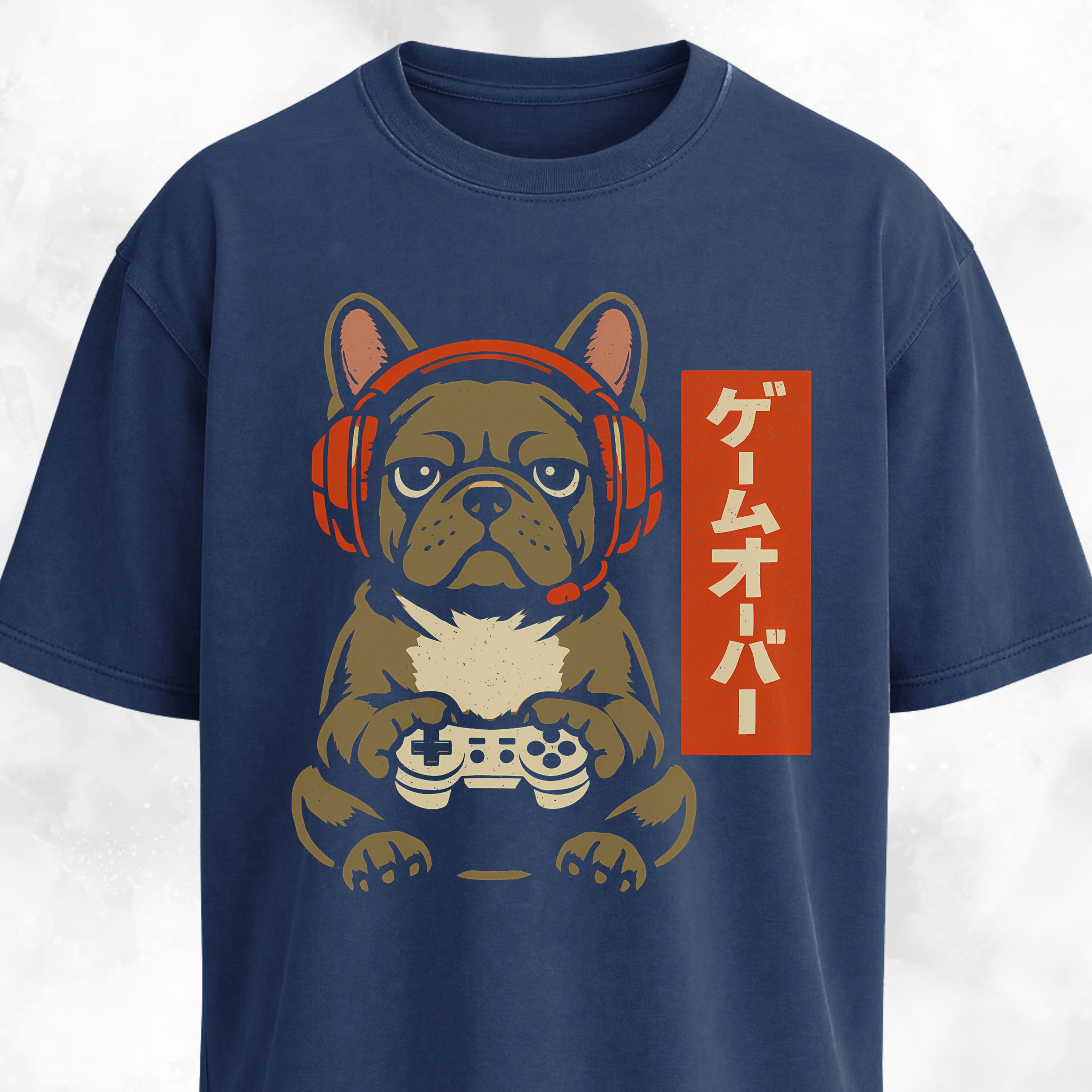 Retro Gamer Frenchie T-Shirt