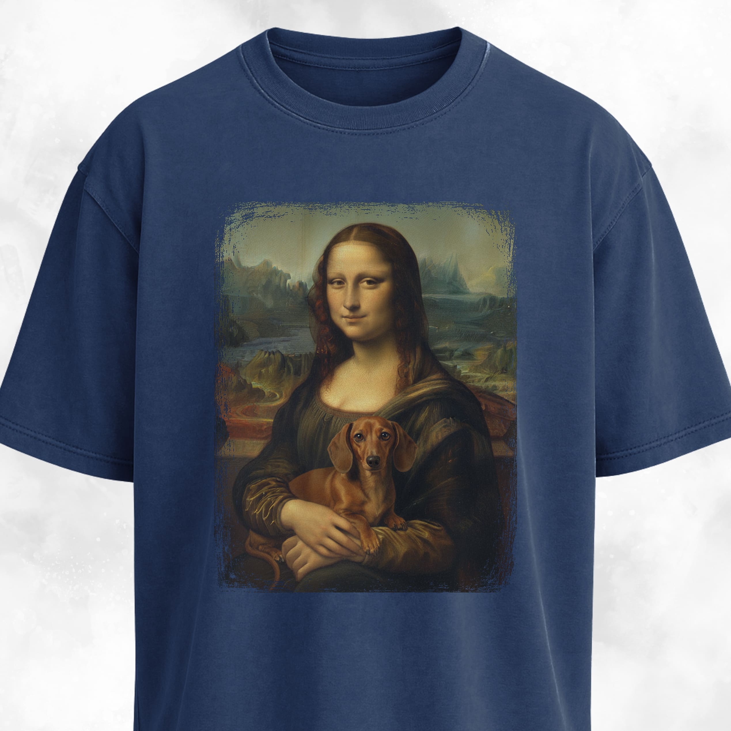 Mona Lisa Dachshund Edition T-Shirt