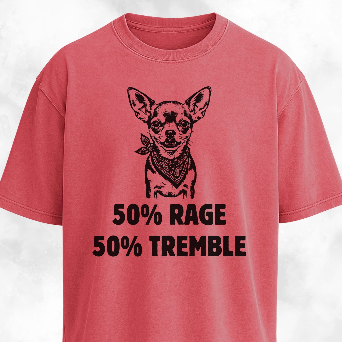 50% Rage 50% Tremble Chihuahua