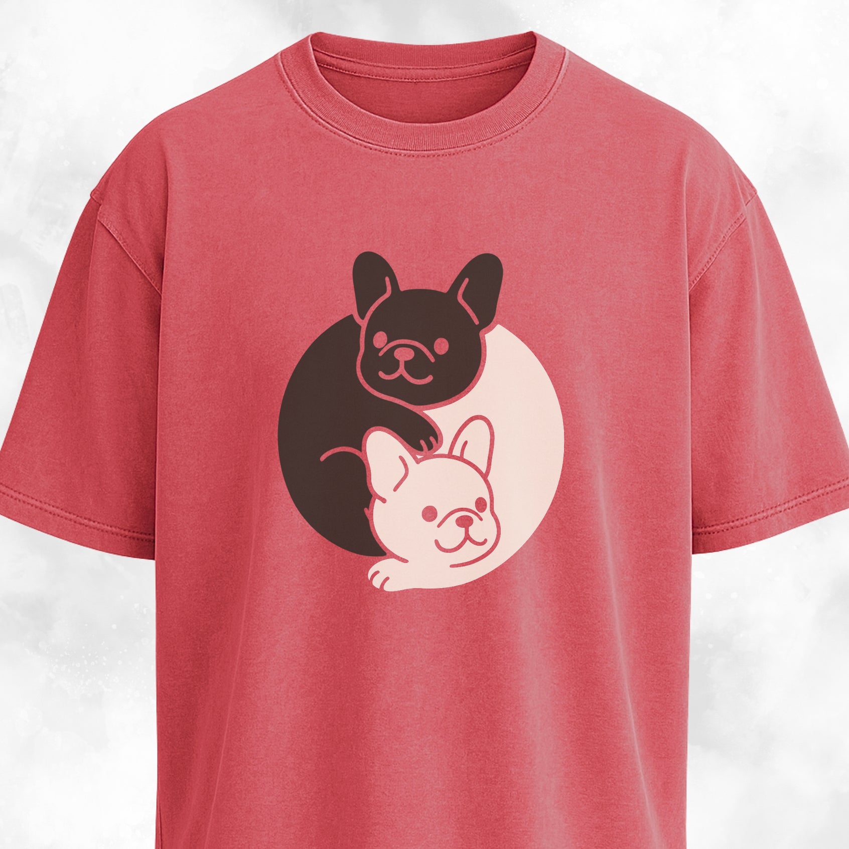 Yin Yang Frenchies T-Shirt