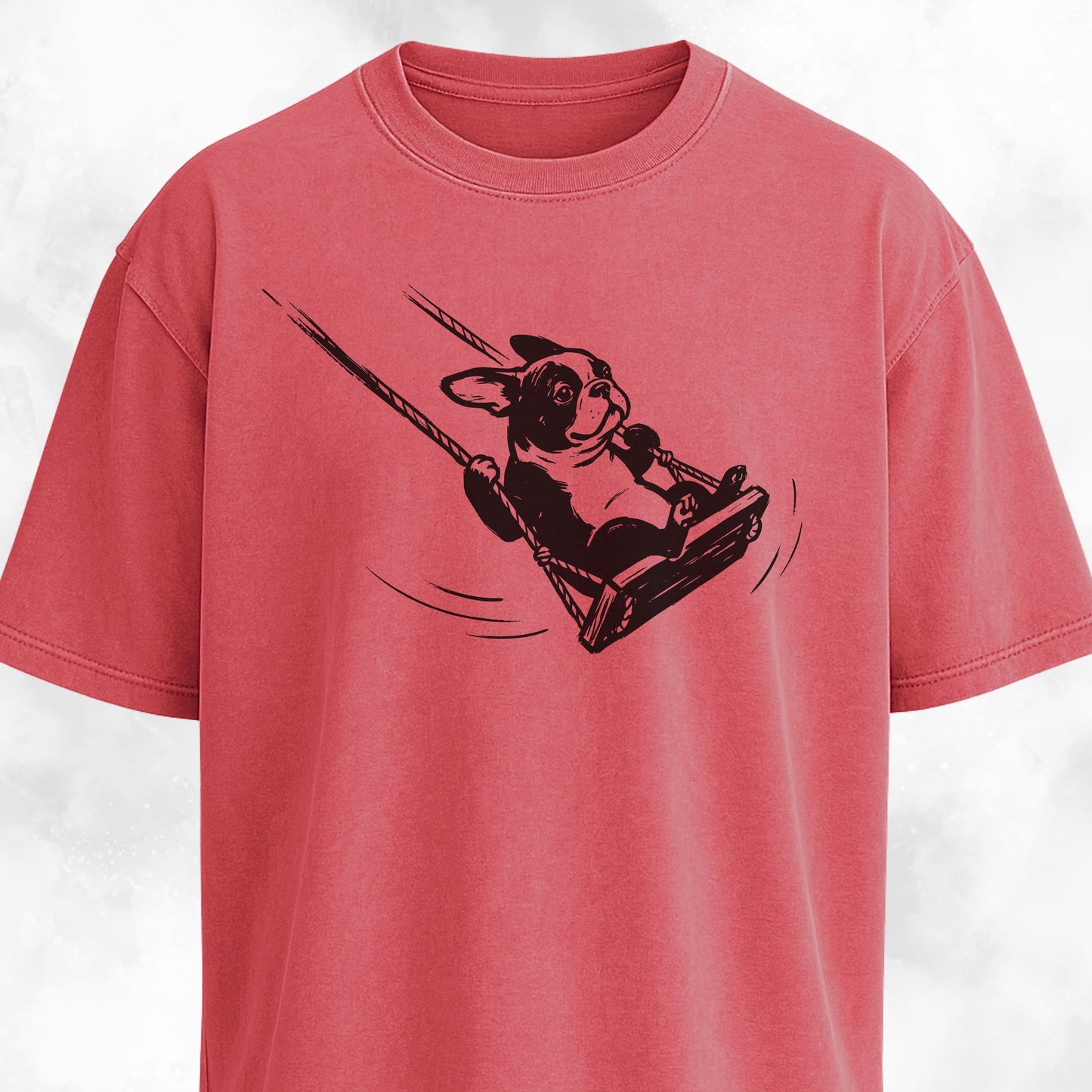 Frenchie On A Swing T-Shirt