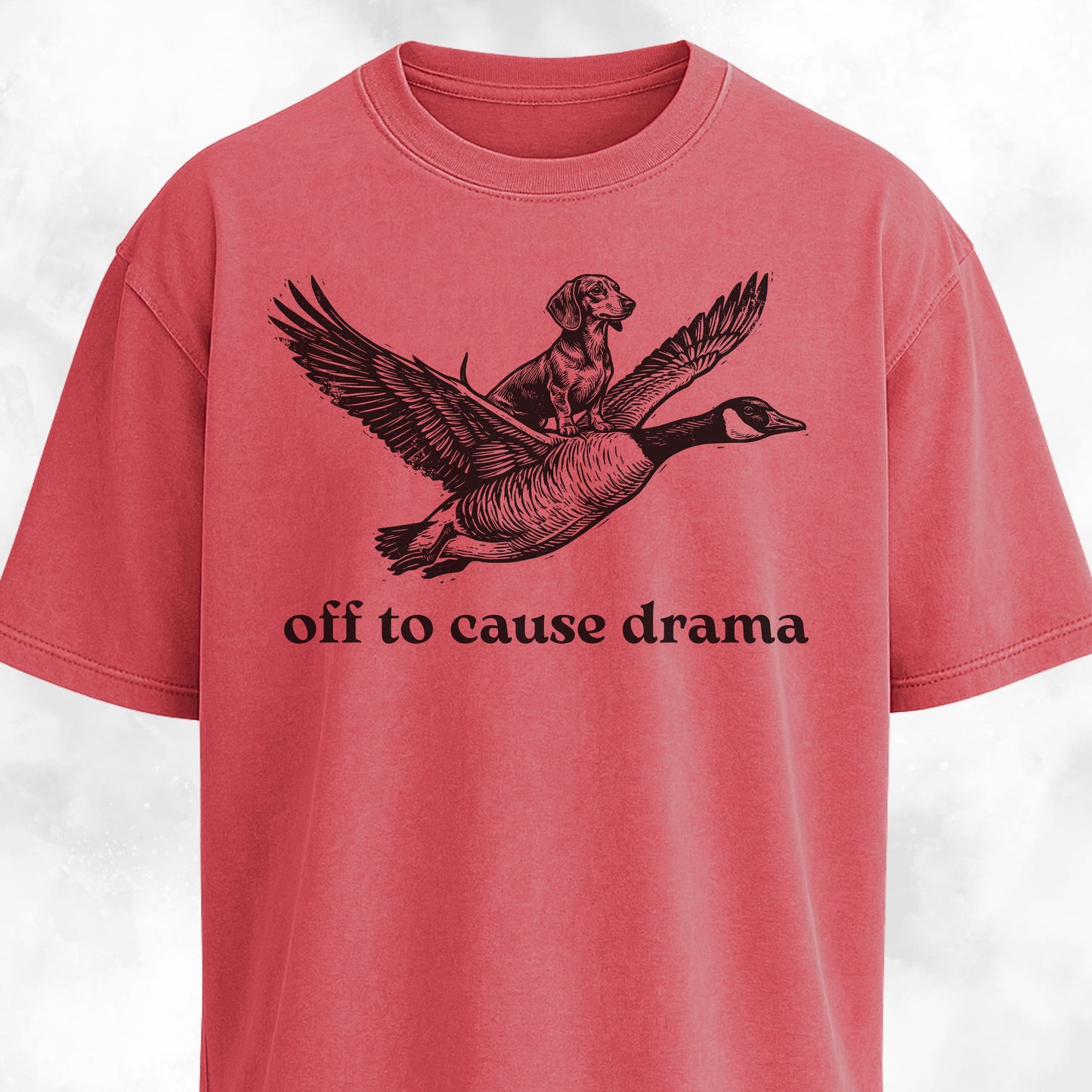 Off To Cause Drama Doxie T-Shirt