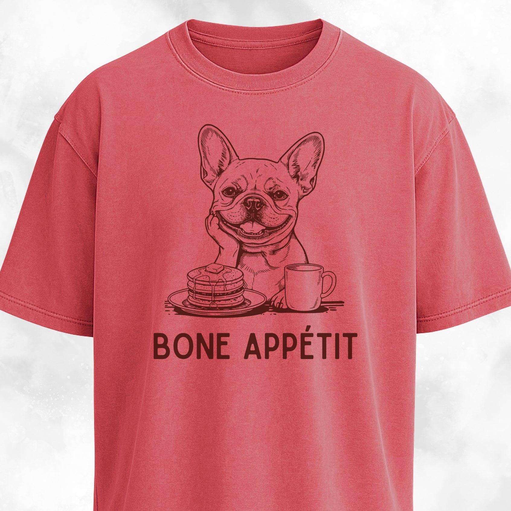 Bone Appetit Frenchie Breakfast T-Shirt