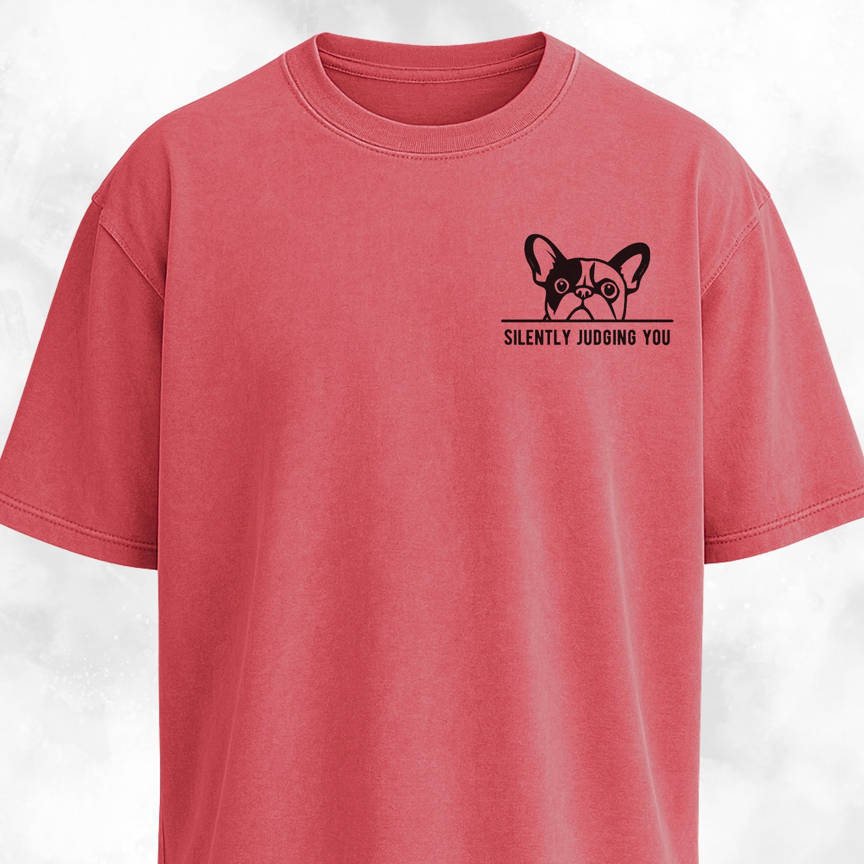 Silently Judging You French Bulldog T-Shirt