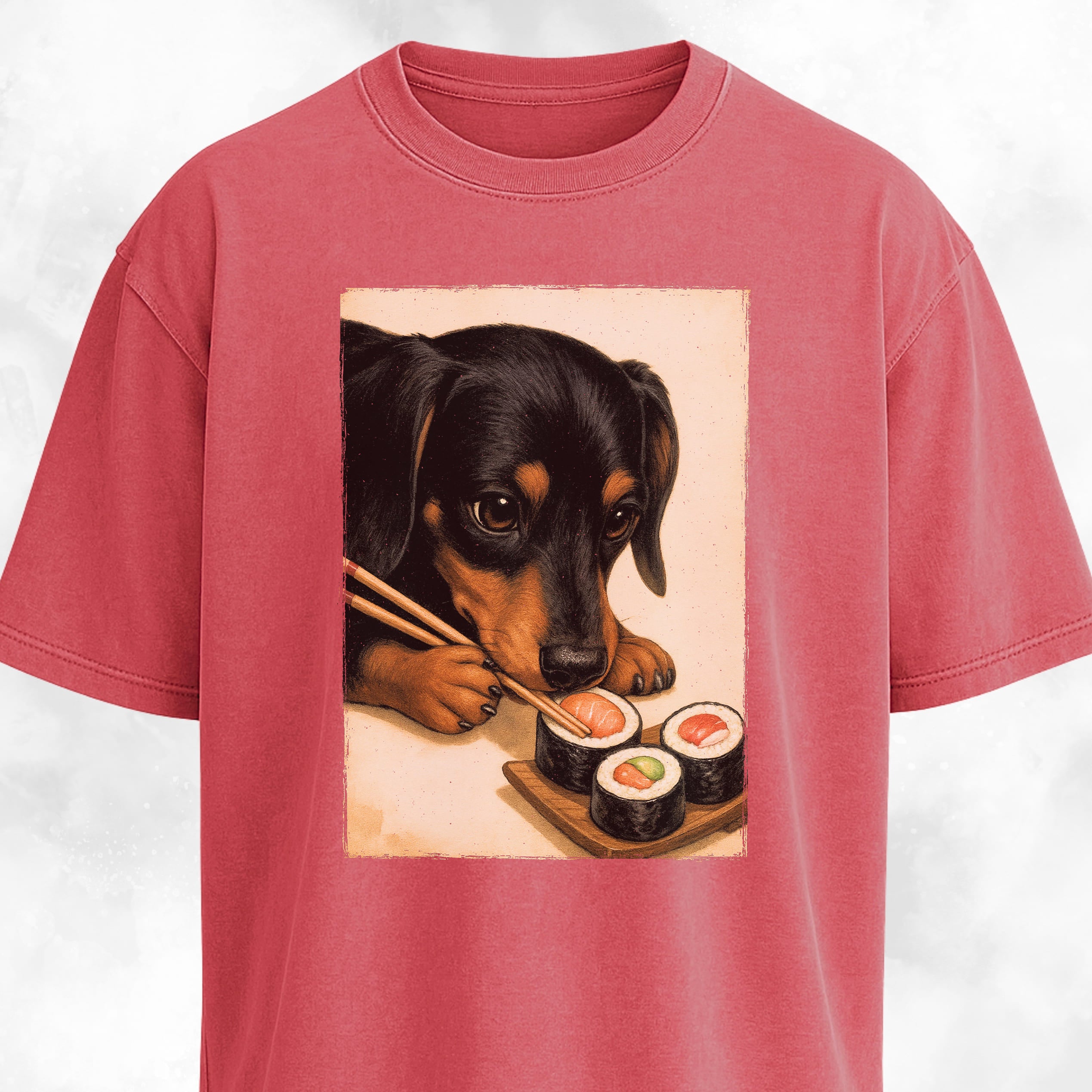 Dachshund Sushi Lover T-Shirt
