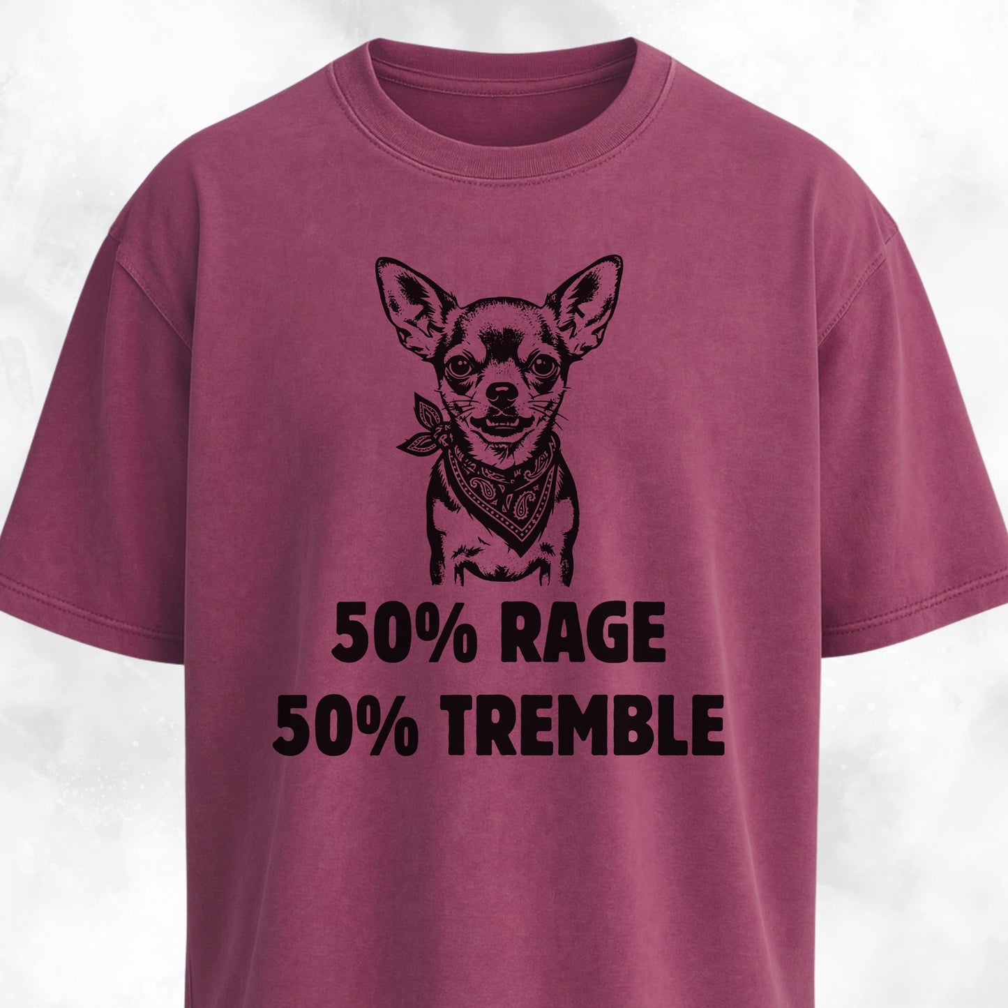 50% Rage 50% Tremble Chihuahua
