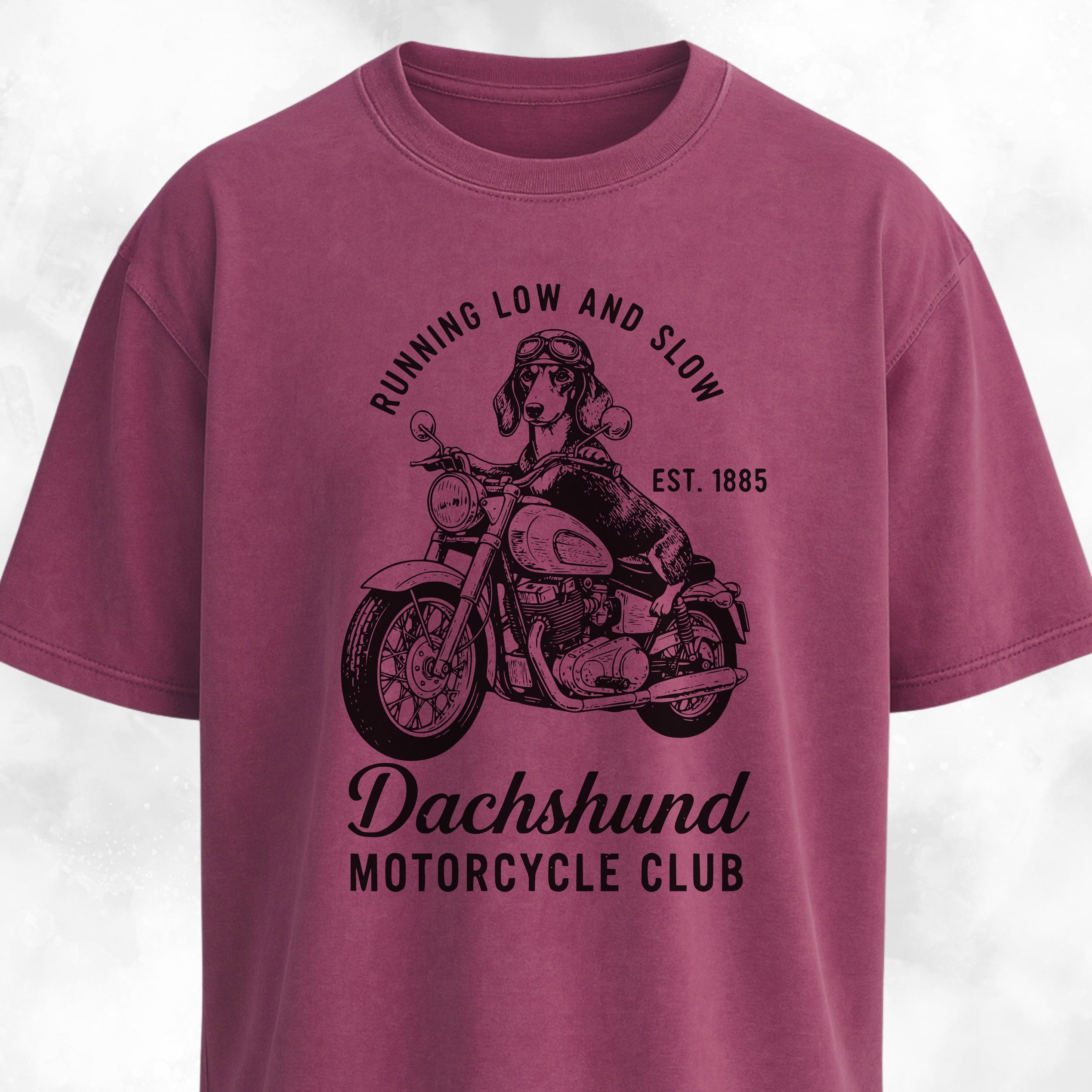 Running Low And Slow Dachshund Club T-Shirt
