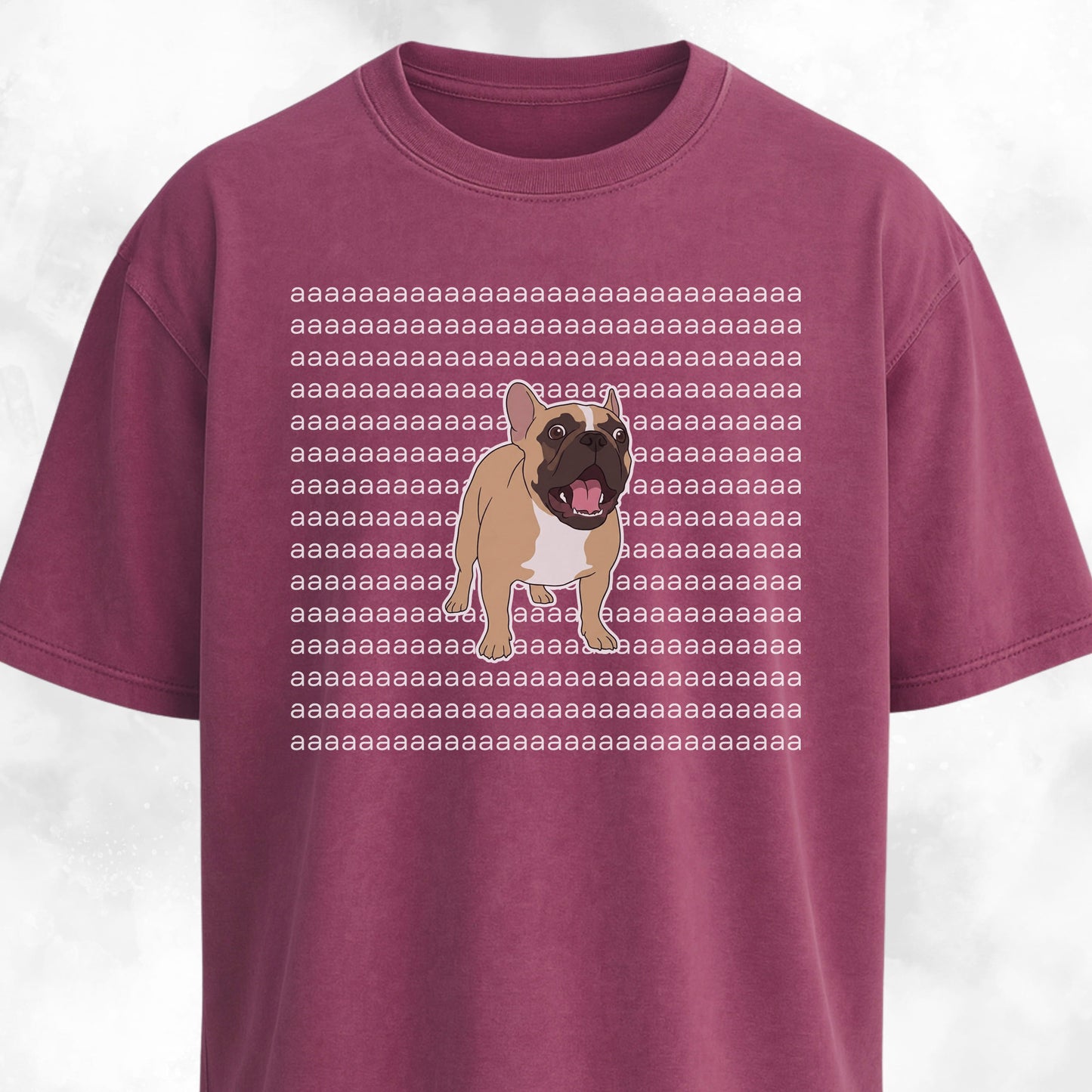 Screaming Frenchie Meme T-Shirt