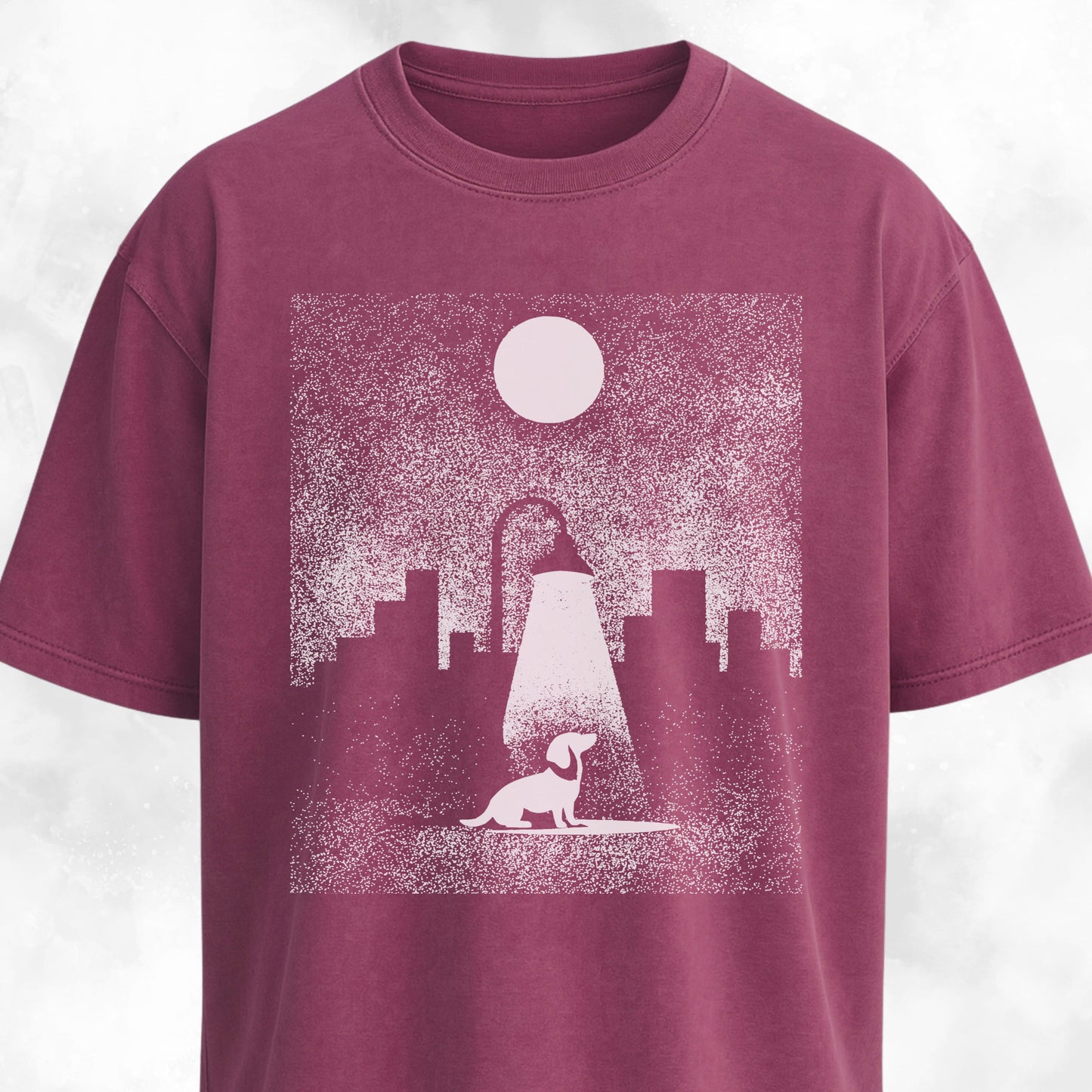 Dachshund Under A Lamp T-Shirt