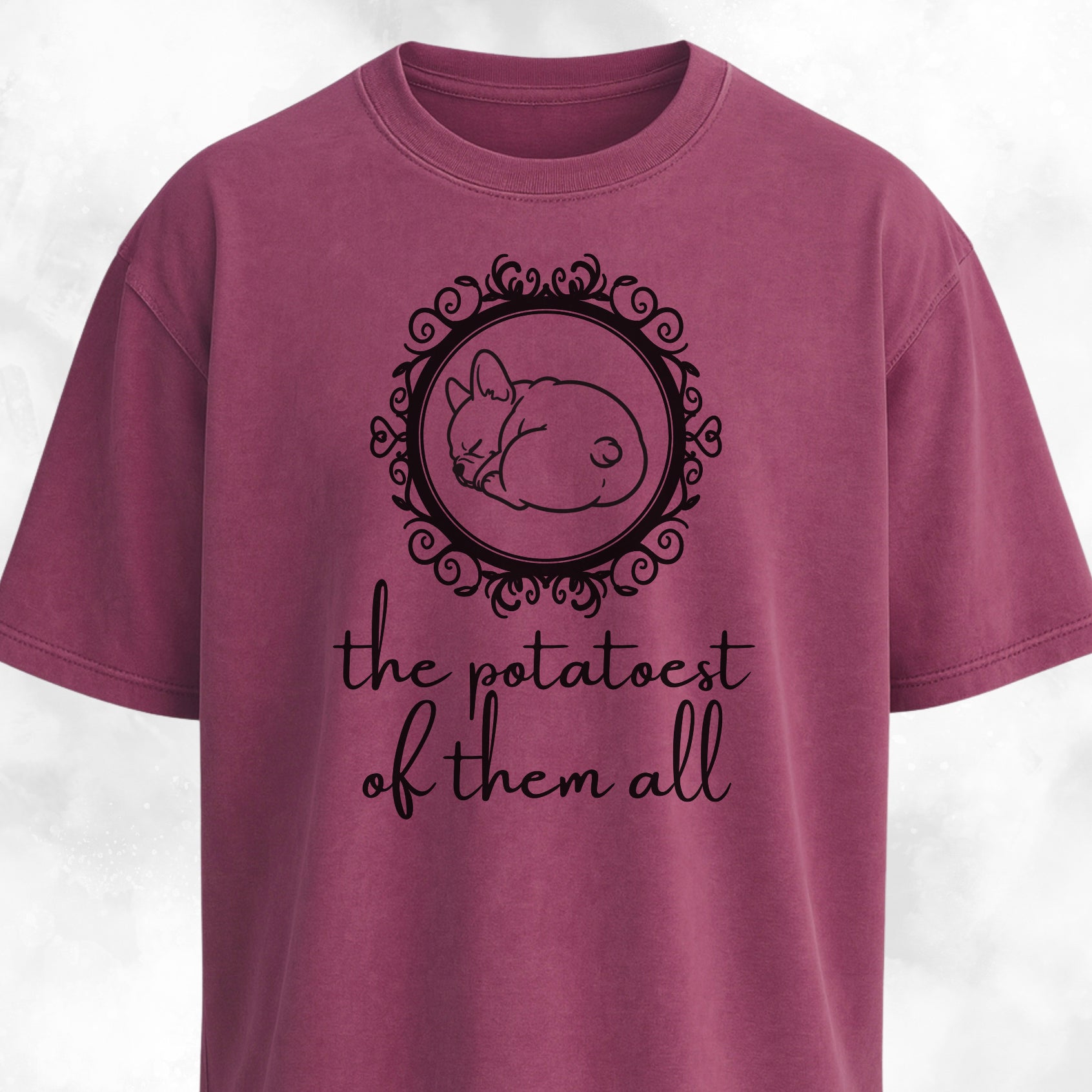 The Potatoest Of Them All French Bulldog T-Shirt