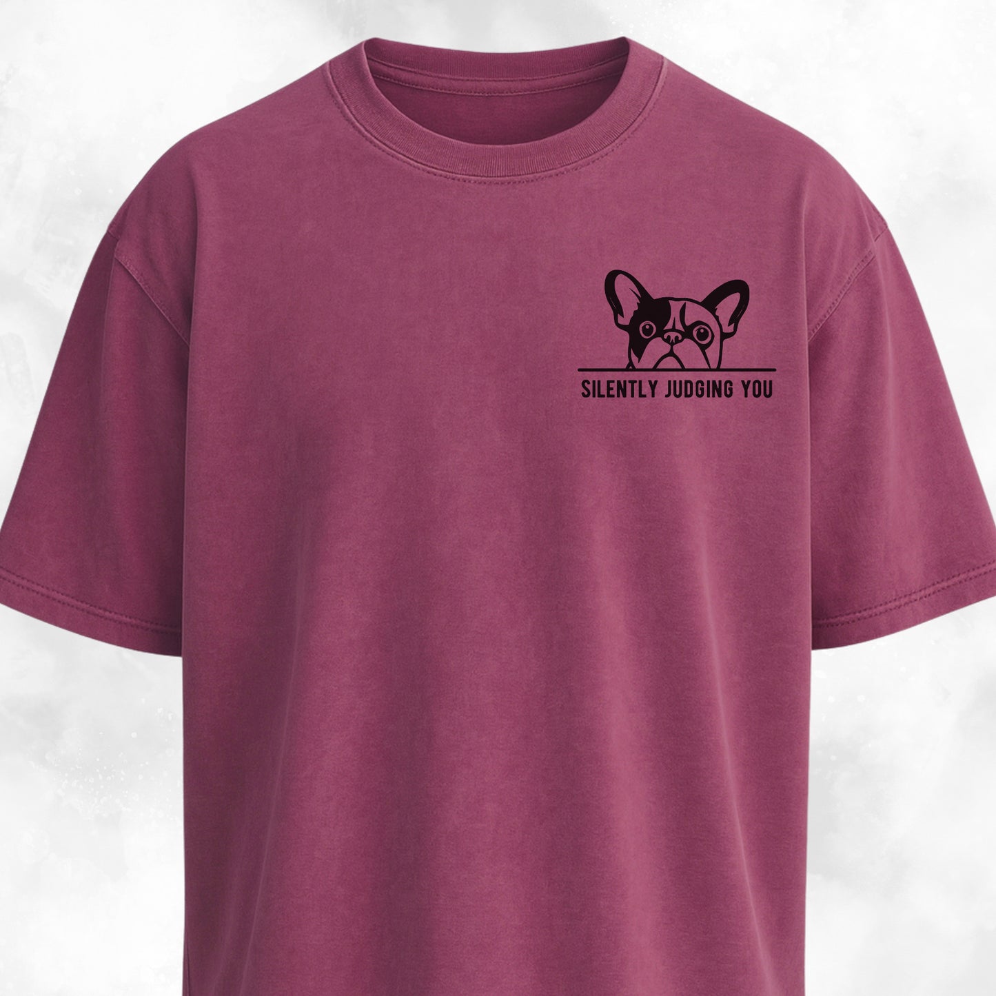 Silently Judging You French Bulldog T-Shirt