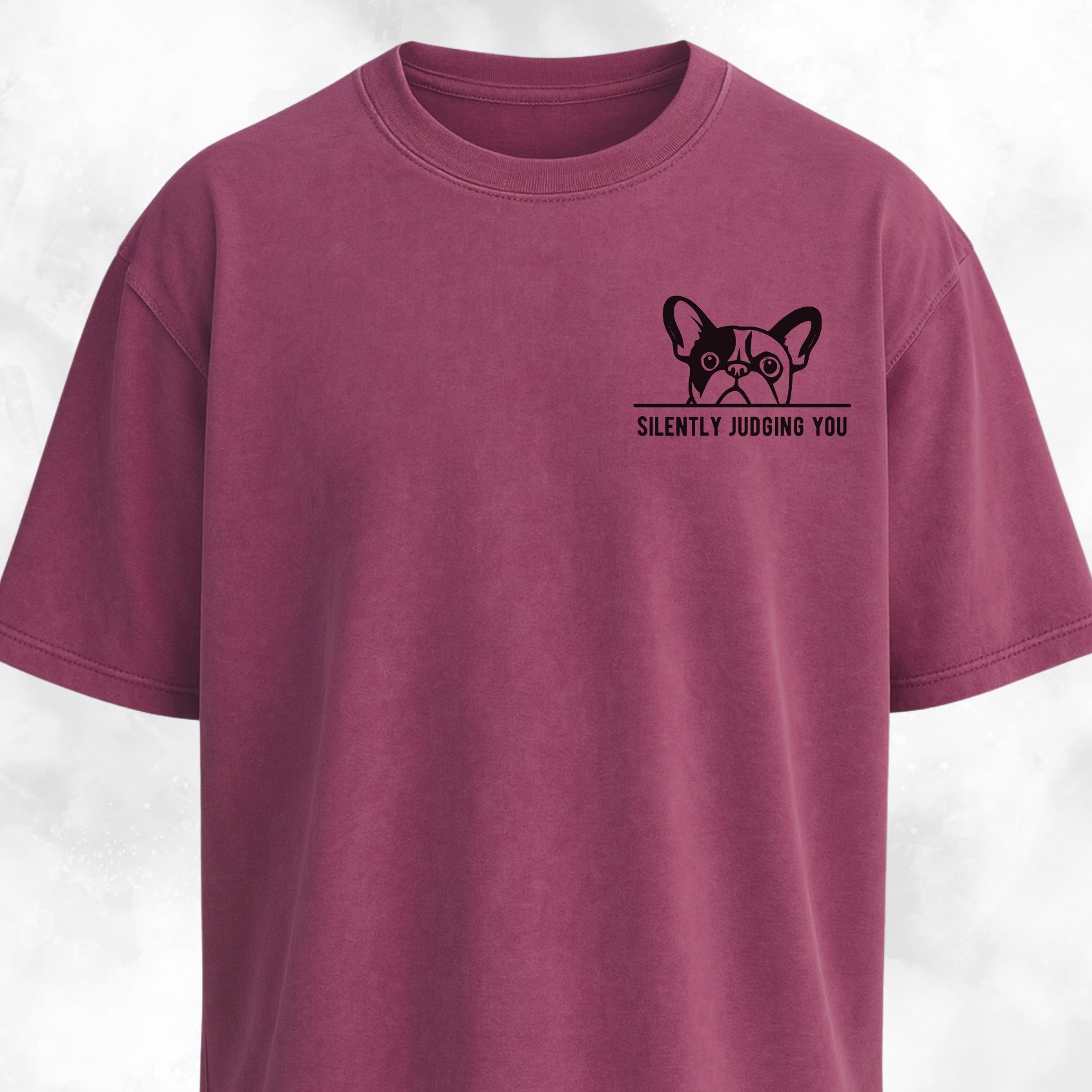 Silently Judging You French Bulldog T-Shirt