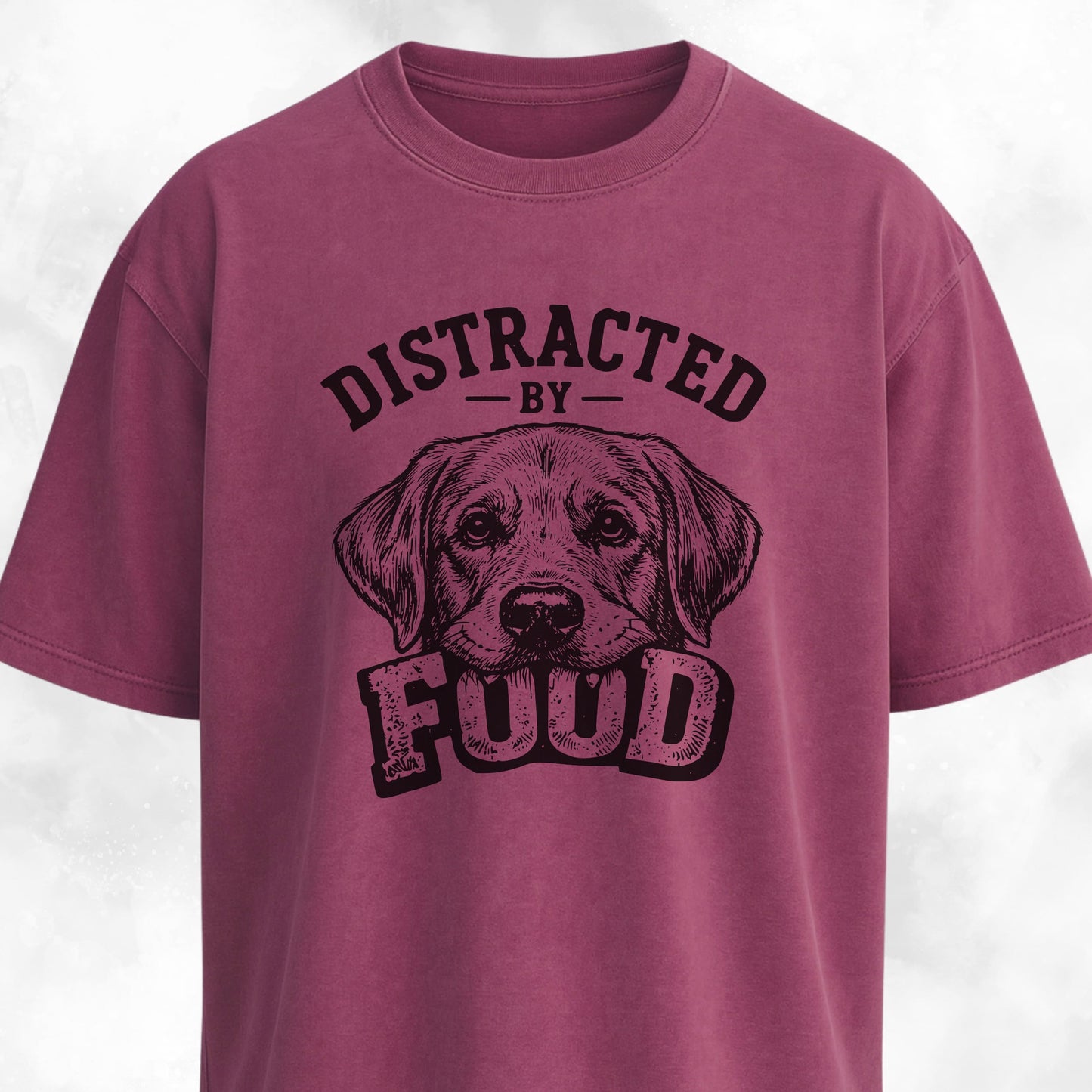 Distracted By Food Goldie T-Shirt