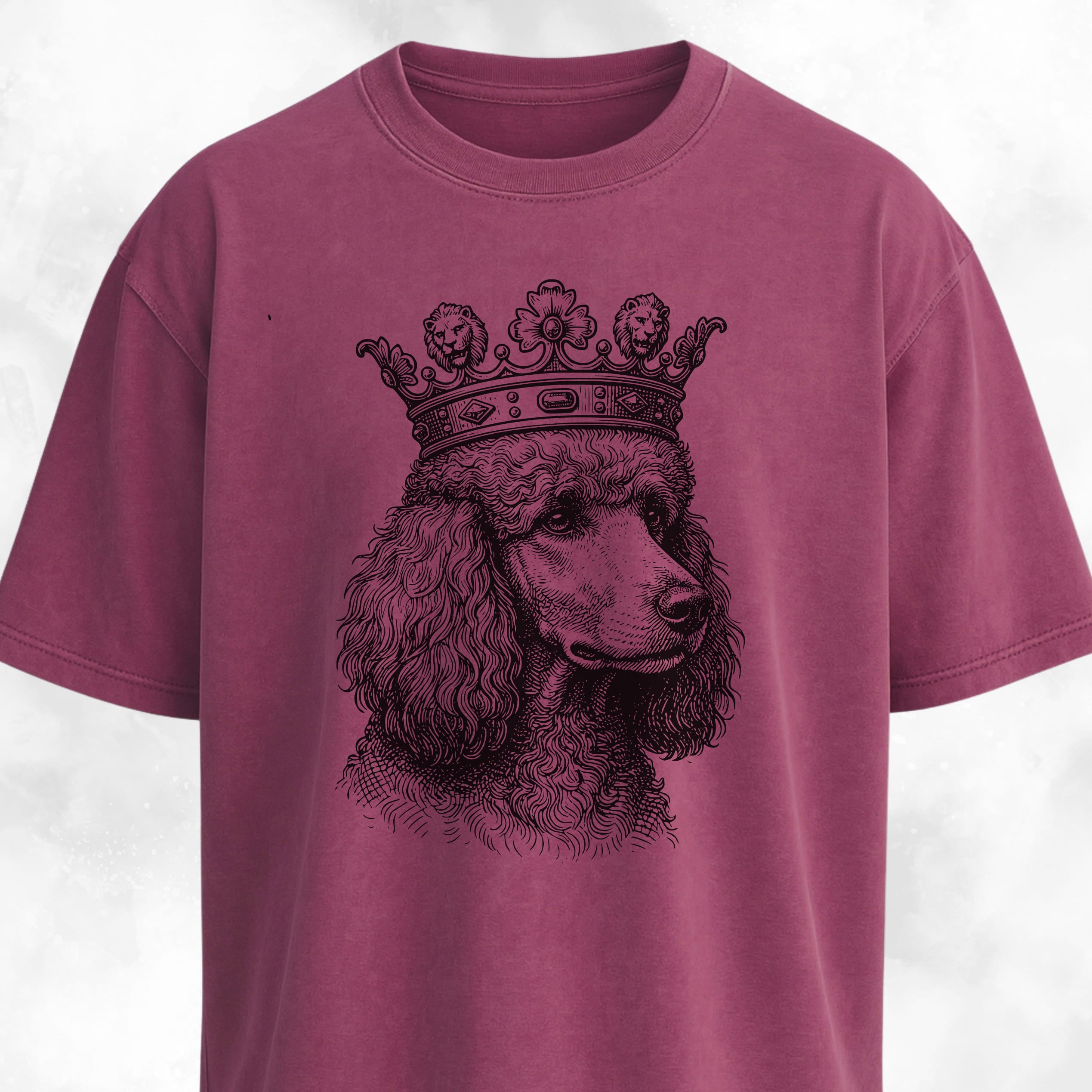 Royal Poodle Crown T-Shirt