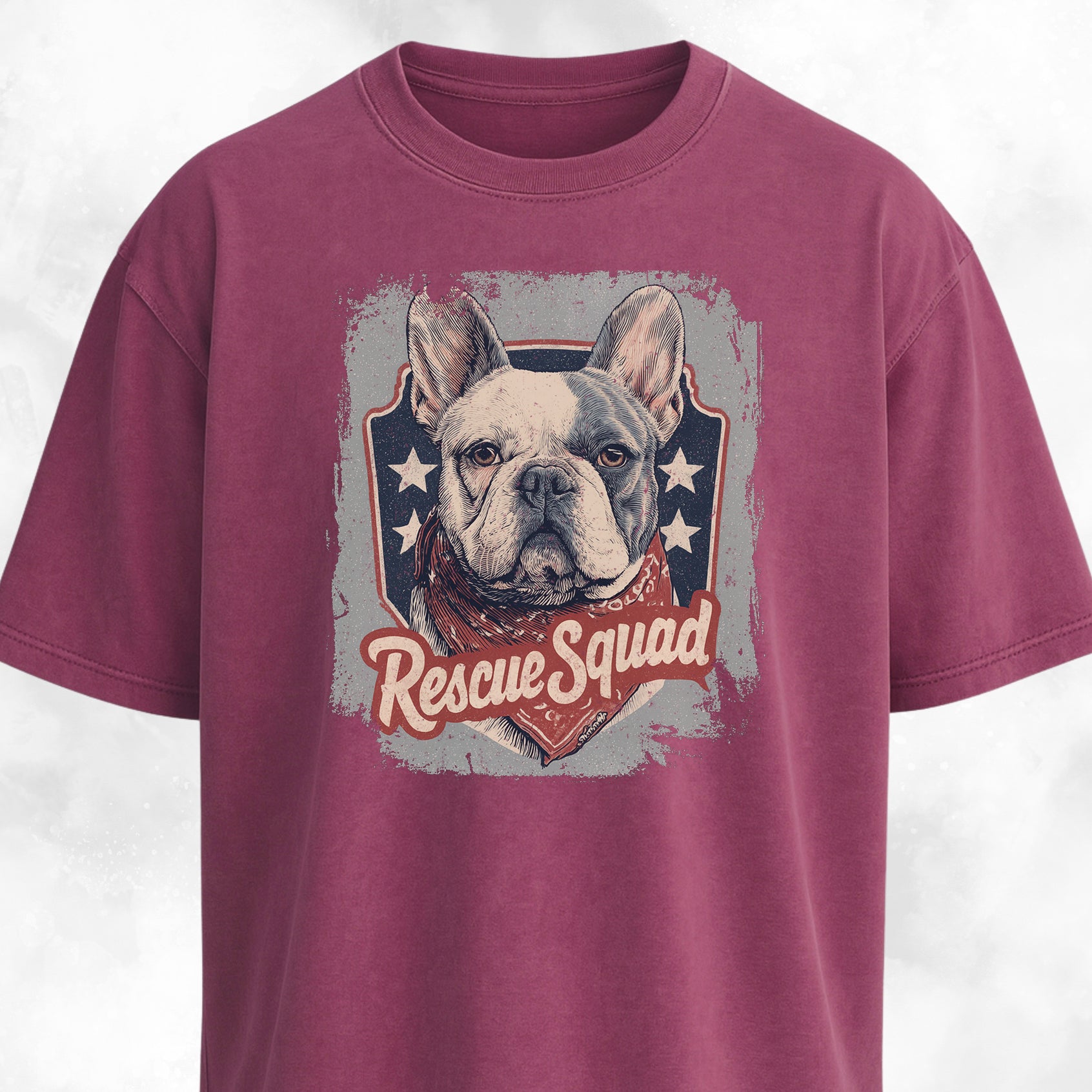 Rescue Squad French Bulldog Adoption Pride T-Shirt