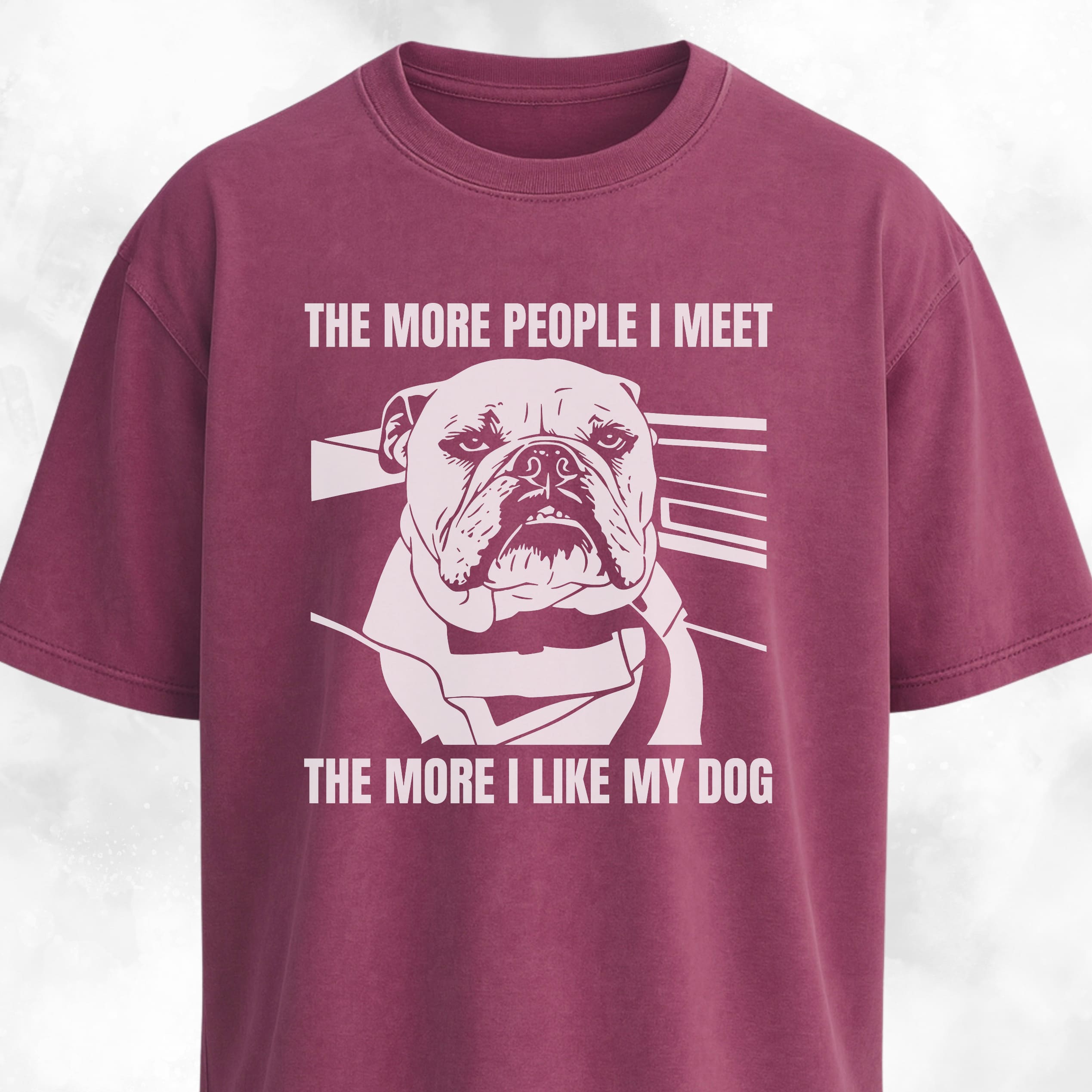 Antisocial Bulldog T-Shirt