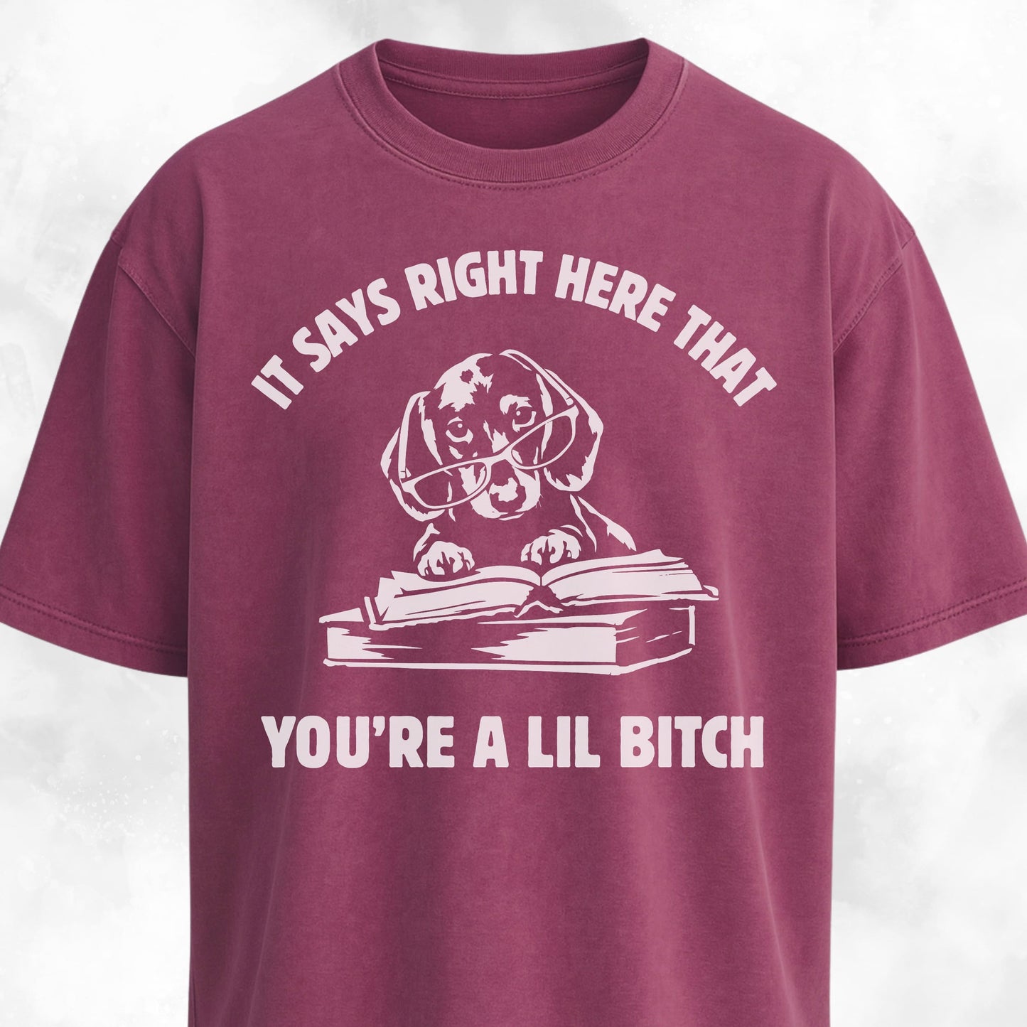 You're A Lil Bitch Dachshund Edition T-Shirt