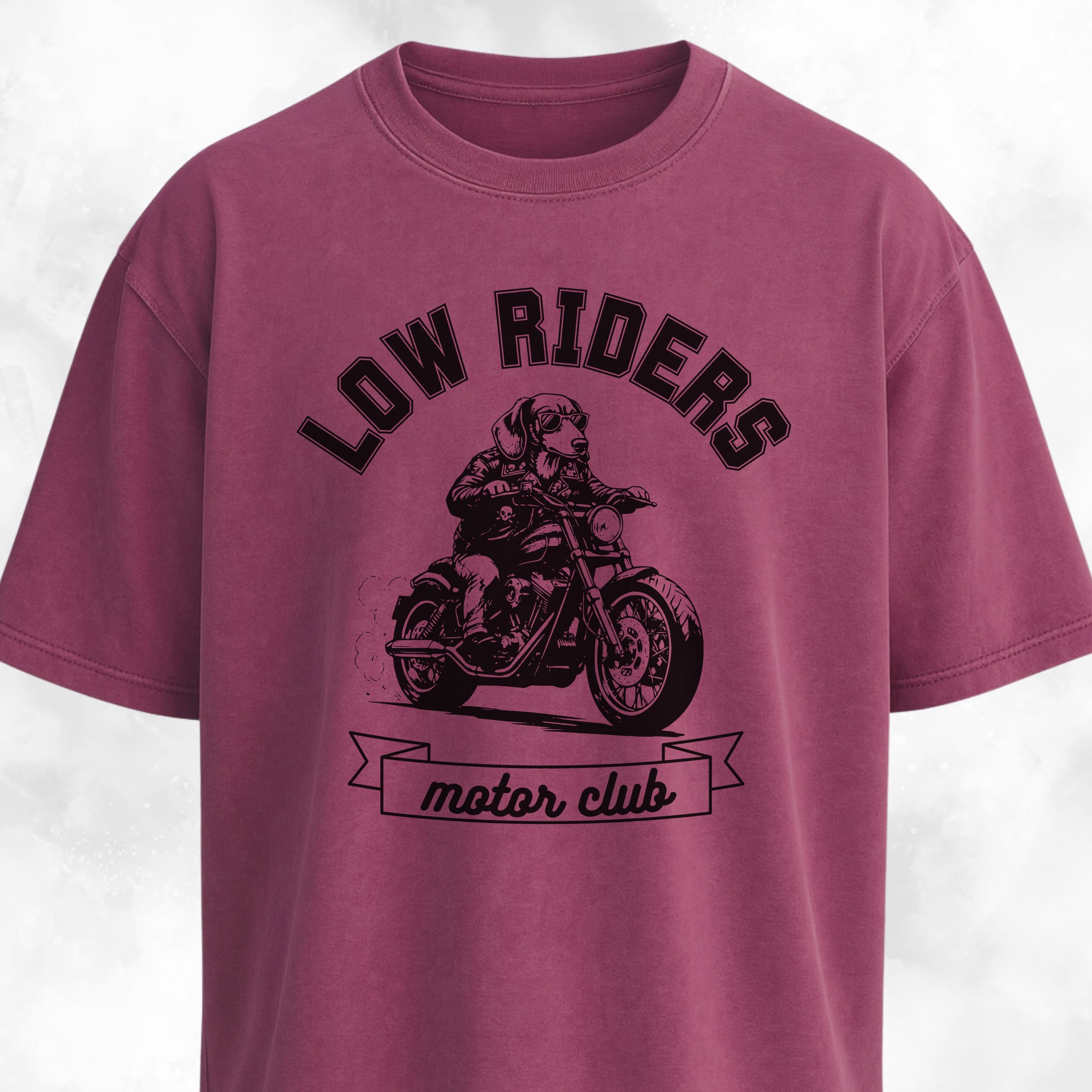 Low Riders Motor Club Dachshund Edition T-Shirt