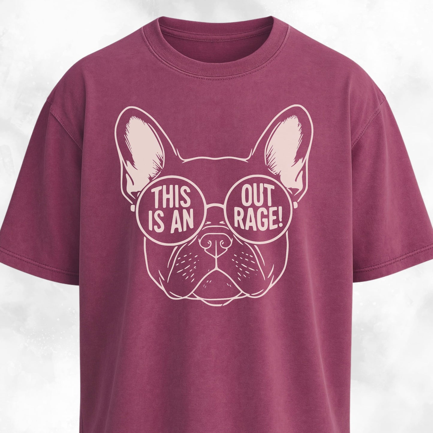 Outrage Frenchie T-Shirt