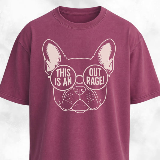 Outrage Frenchie T-Shirt