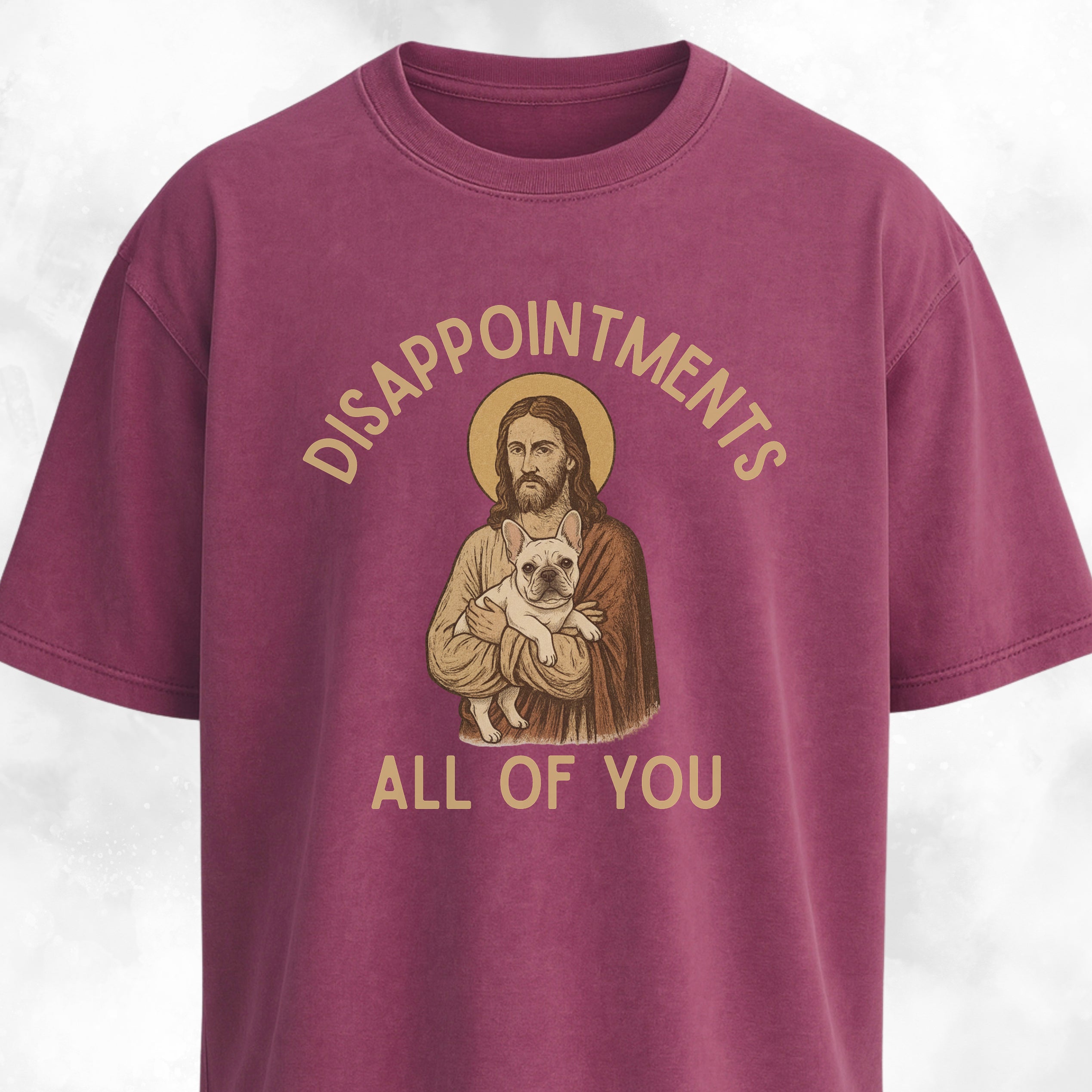 Disappointed Jesus Frenchie Edition T-Shirt