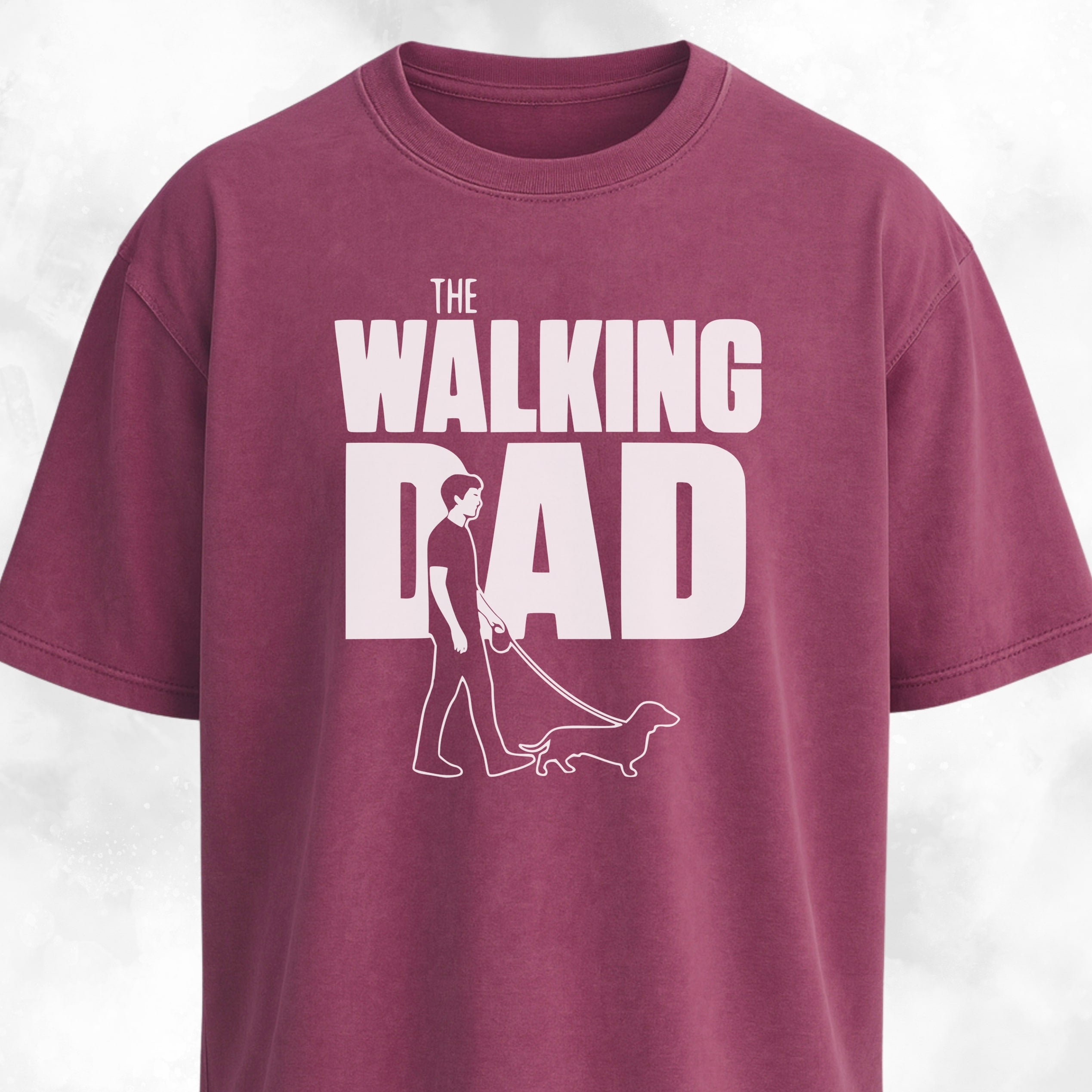 The Walking Dad Dachshund Edition T-Shirt