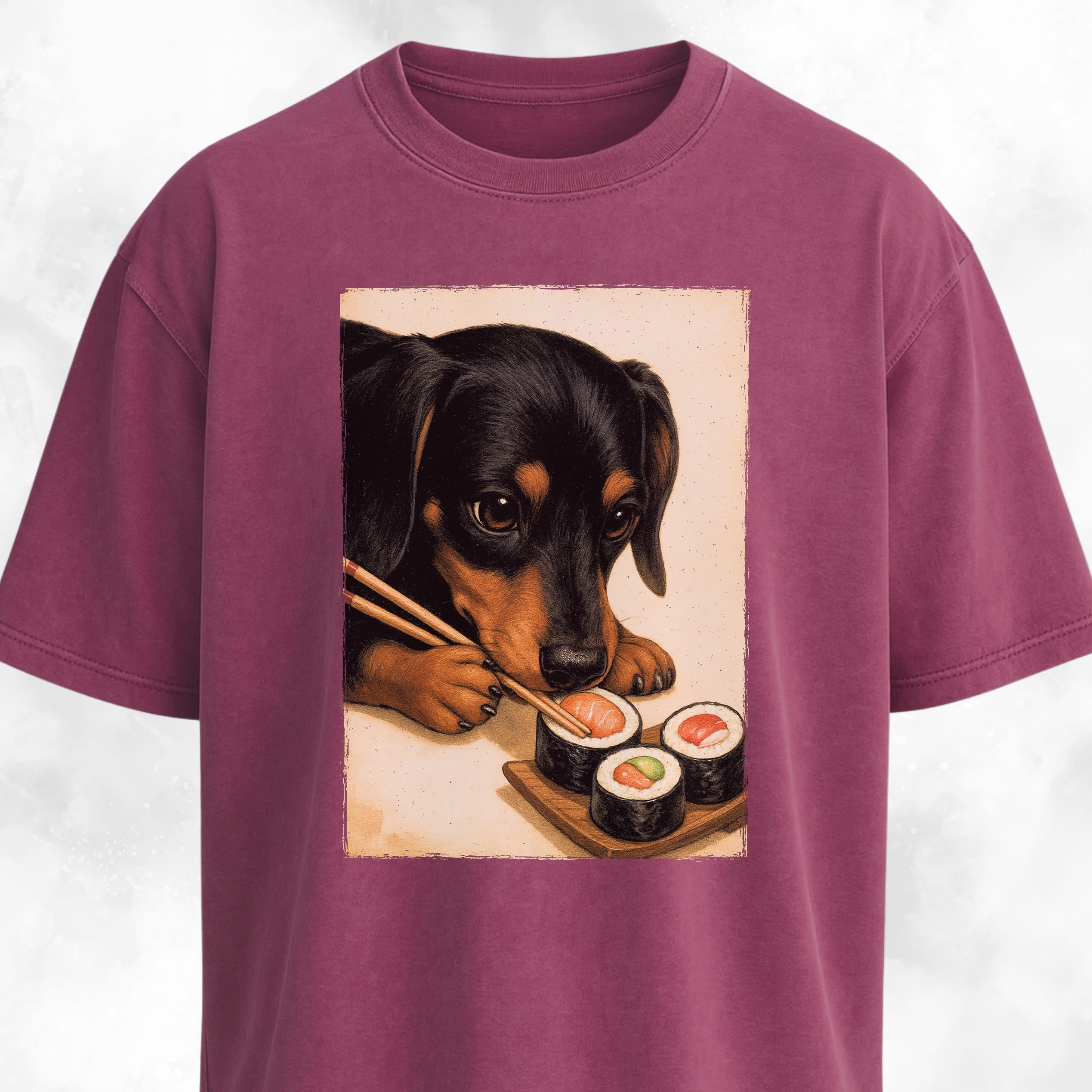Dachshund Sushi Lover T-Shirt