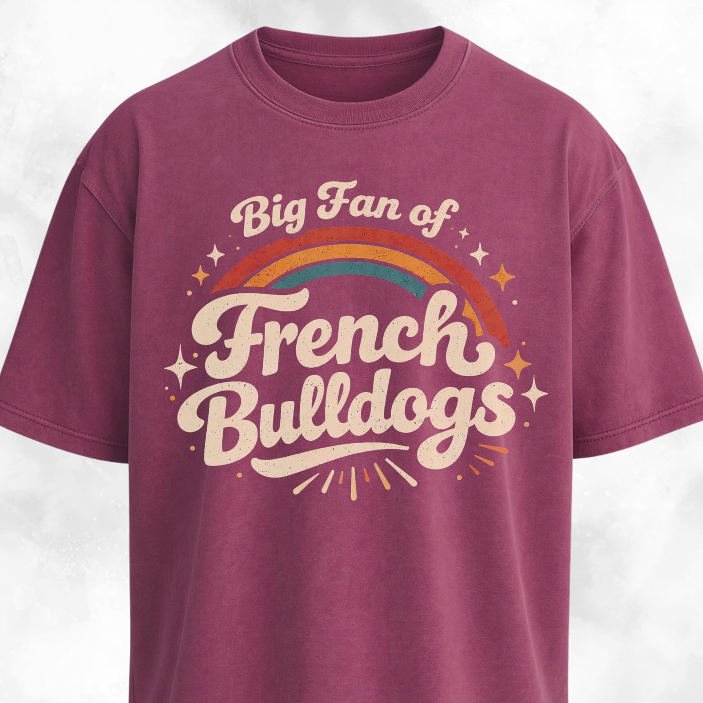 Big Fan Of French Bulldogs T-Shirt