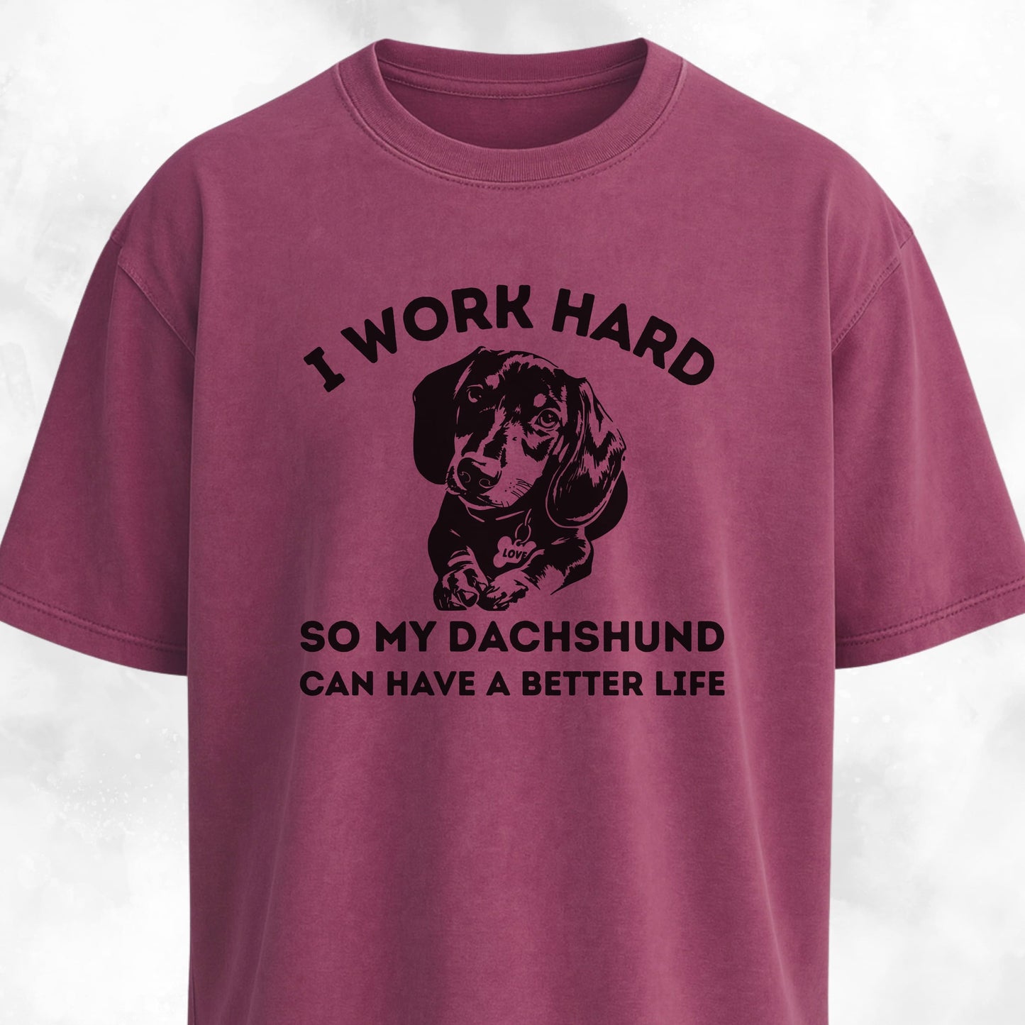 I Work Hard So My Dachshund Can Have A Better Life T-Shirt