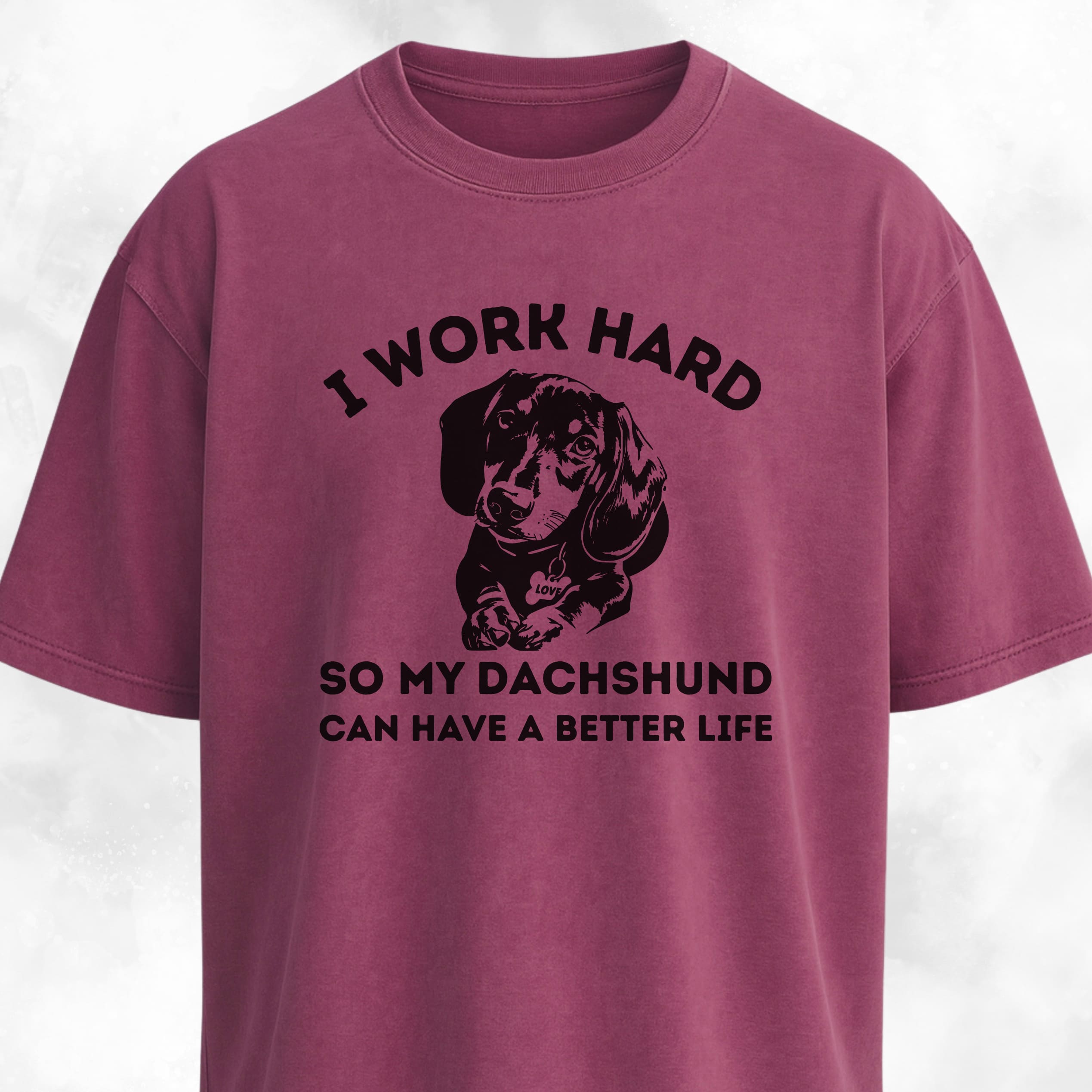 I Work Hard So My Dachshund Can Have A Better Life T-Shirt