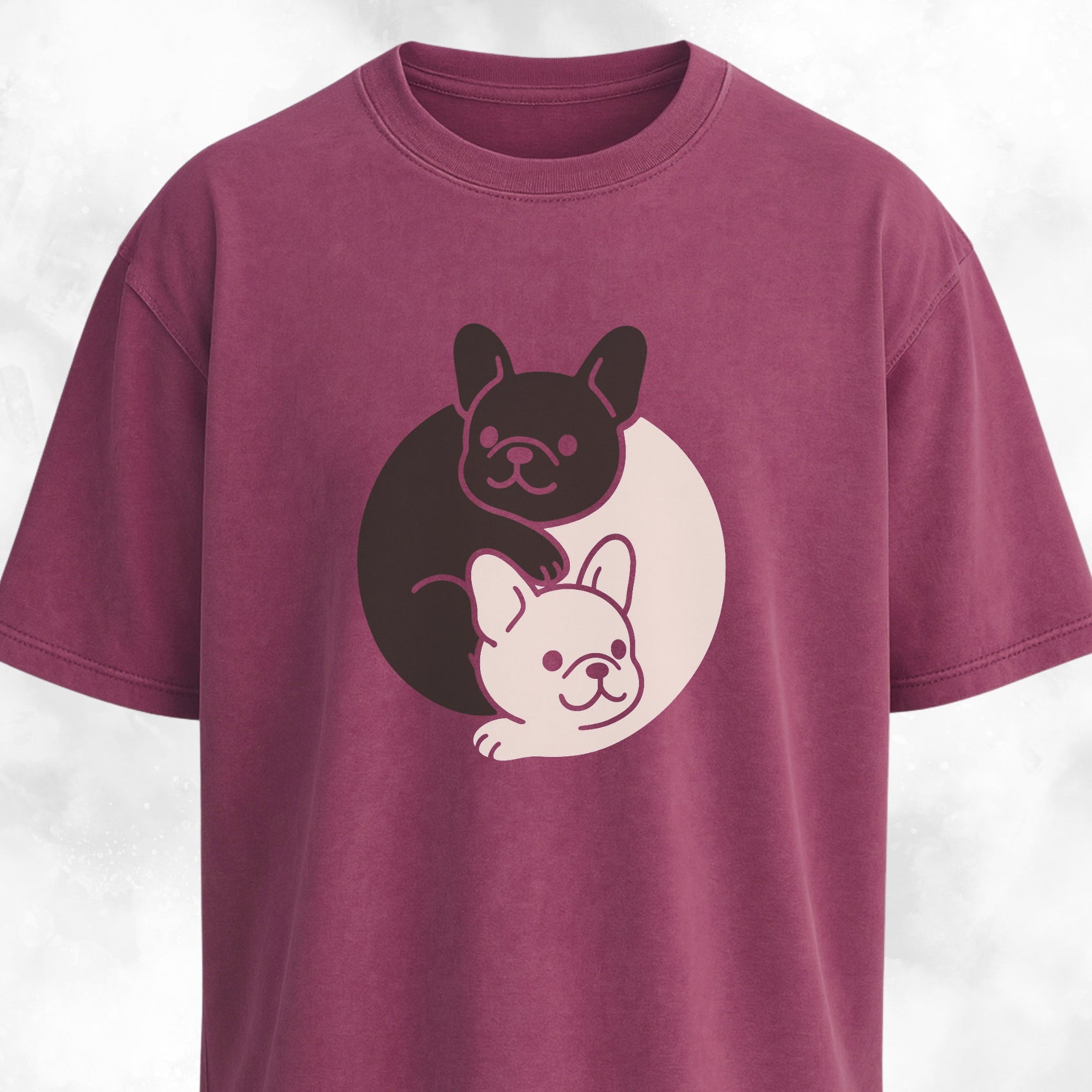 Yin Yang Frenchies T-Shirt