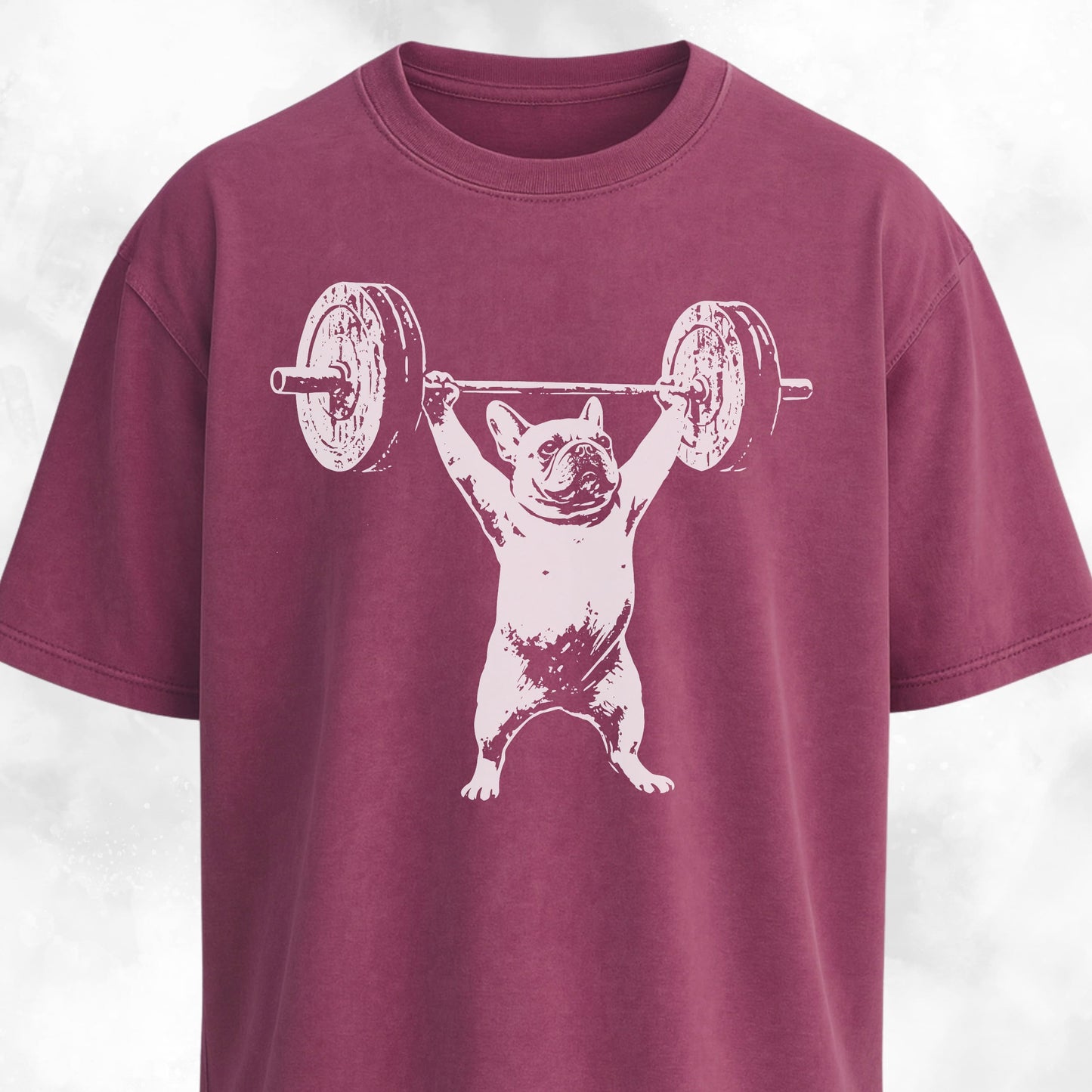 Frenchie Weightlifting T-Shirt