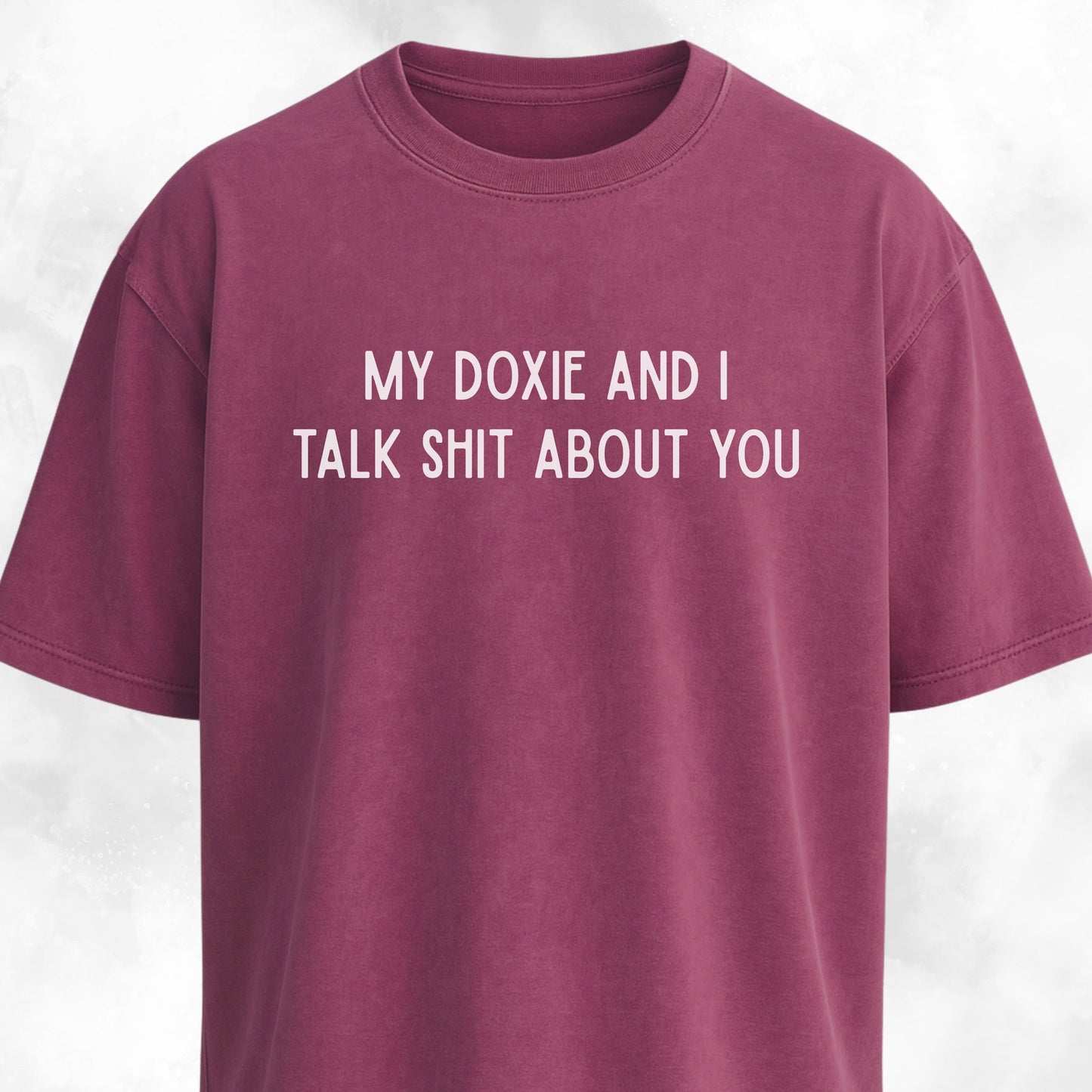 My Doxie And I Talk Shit About You T-Shirt
