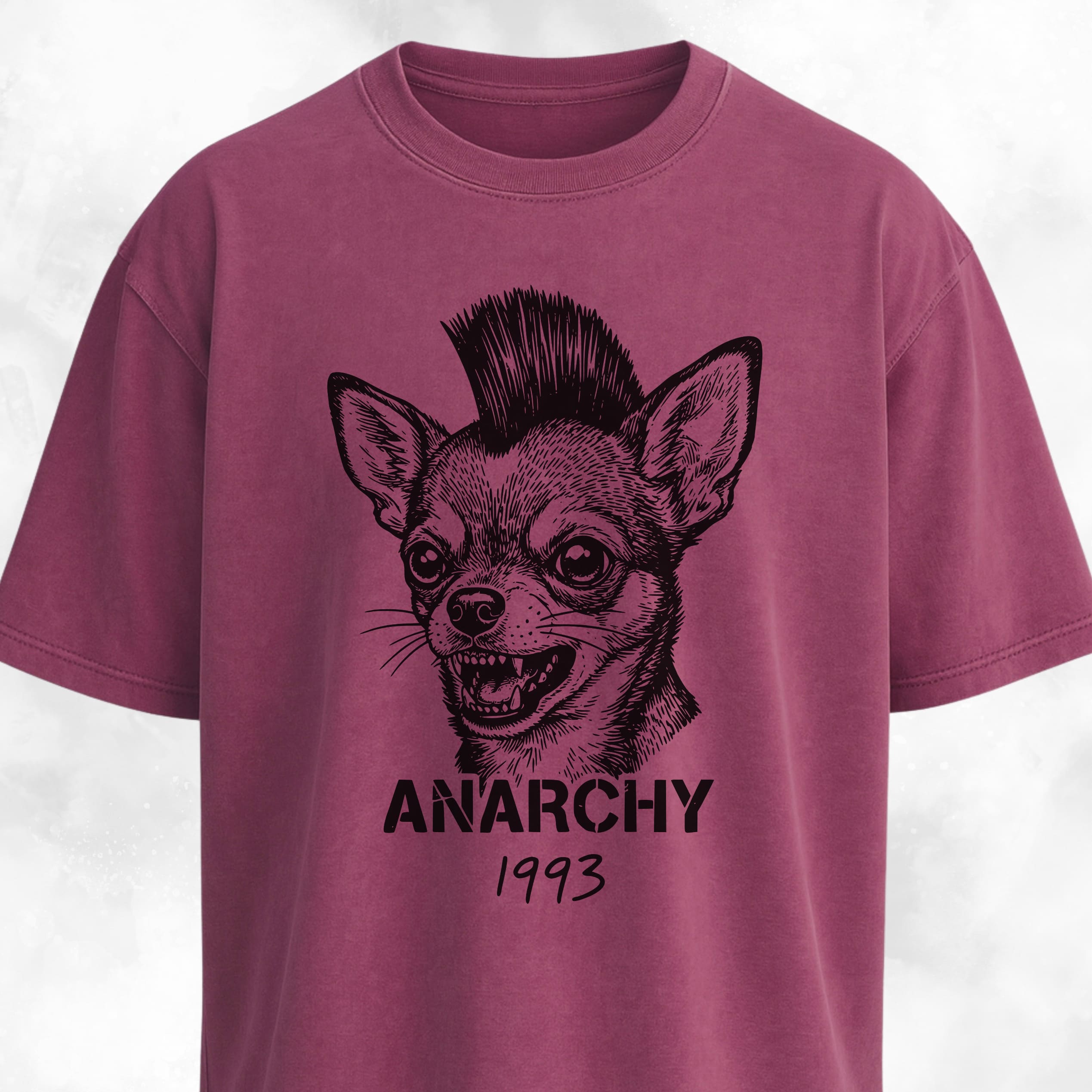 Anarchy Chihuahua Punk T-Shirt